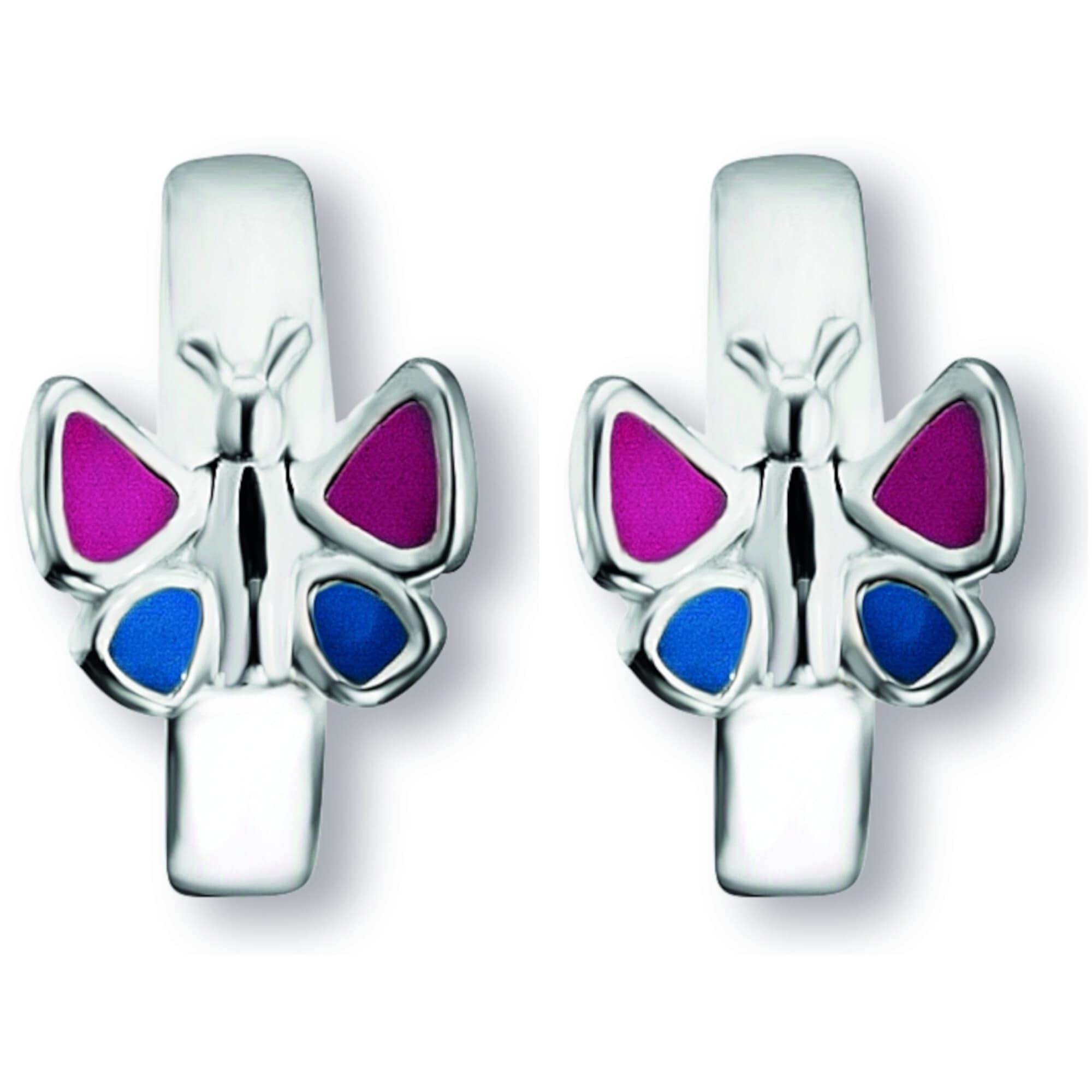 ONE für Creolen aus Silber«, Schmetterling Creolen Damen Silber bestellen ELEMENT 925 Schmuck Paar Ohrringe | BAUR »Schmetterling