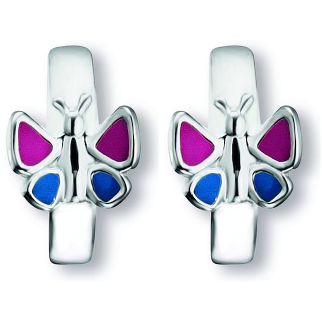 ONE ELEMENT Paar Creolen »Schmetterling Ohrringe Creolen aus 925 Silber«, Damen  Silber Schmuck Schmetterling online bestellen | BAUR