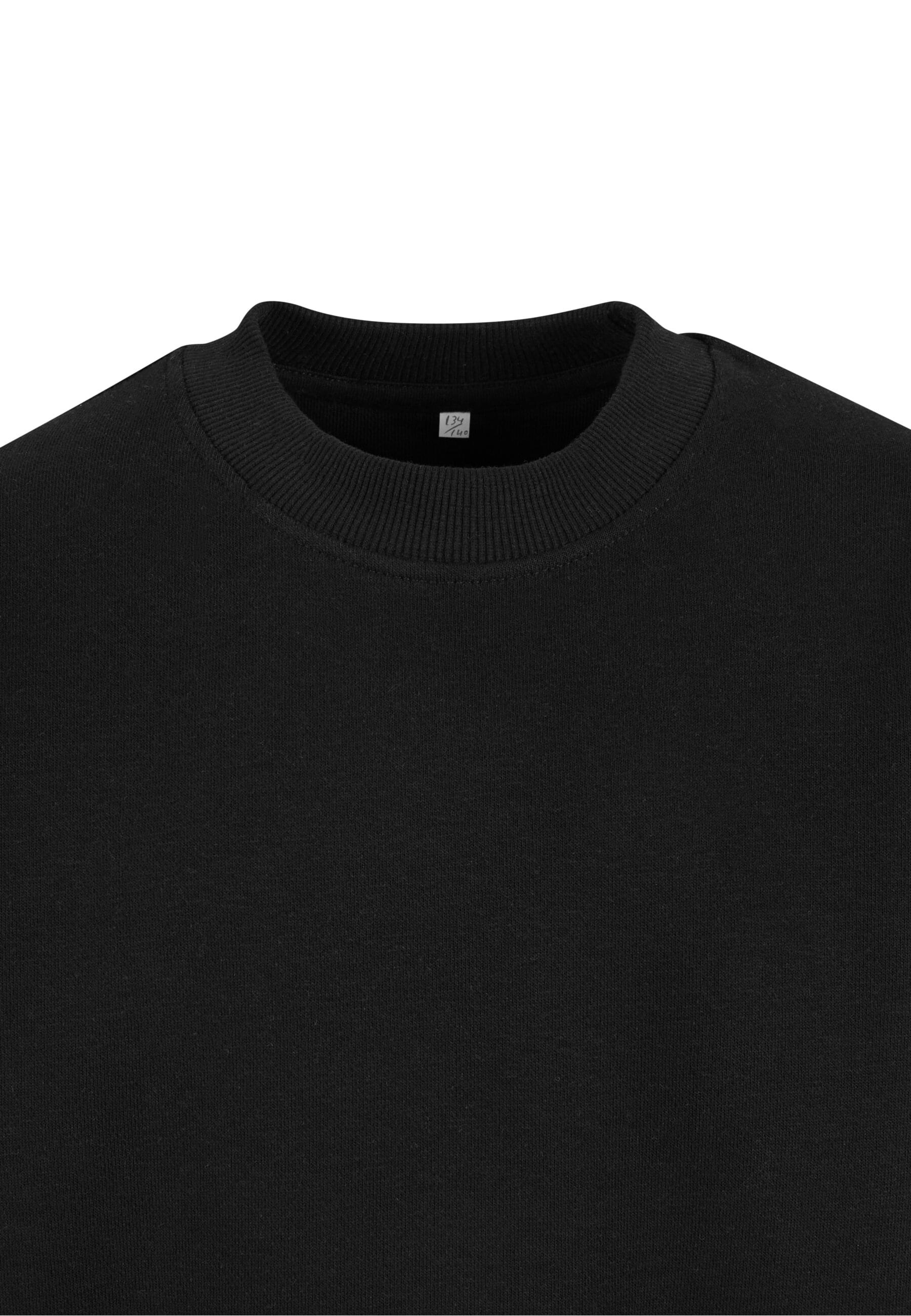 URBAN CLASSICS Rundhalspullover »Urban Classics Boys Light Terry Crew«, (1 tlg.)