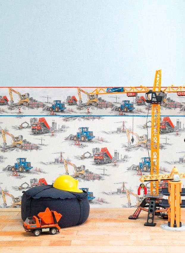 Thumbnail - Rasch Bordüre "Kids & Teens III" gemustert glatt