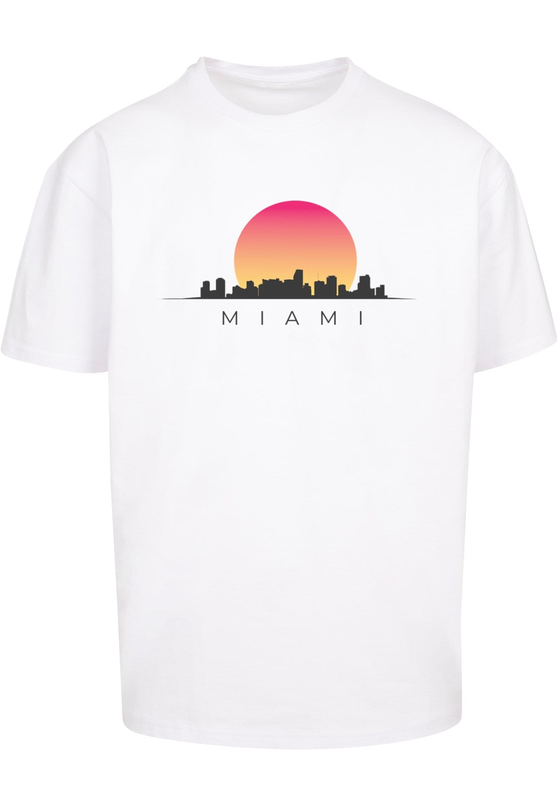 Merchcode T-Shirt "Merchcode Herren Miami Heavy Oversize Tee-BY102" günstig online kaufen