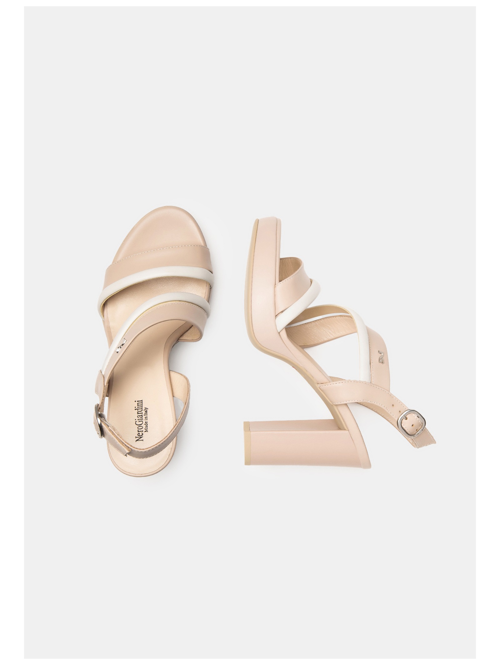 Nero Giardini High-Heel-Sandalette »Nero Giardini Sandalen Leder«