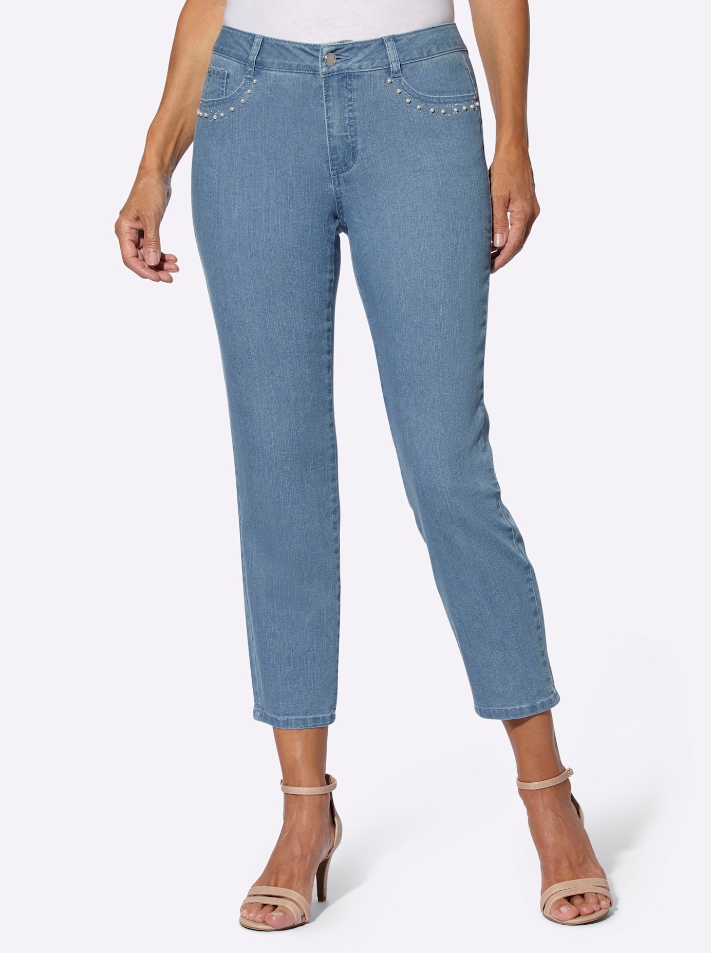 Lady 7/8-Jeans, (1 tlg.)