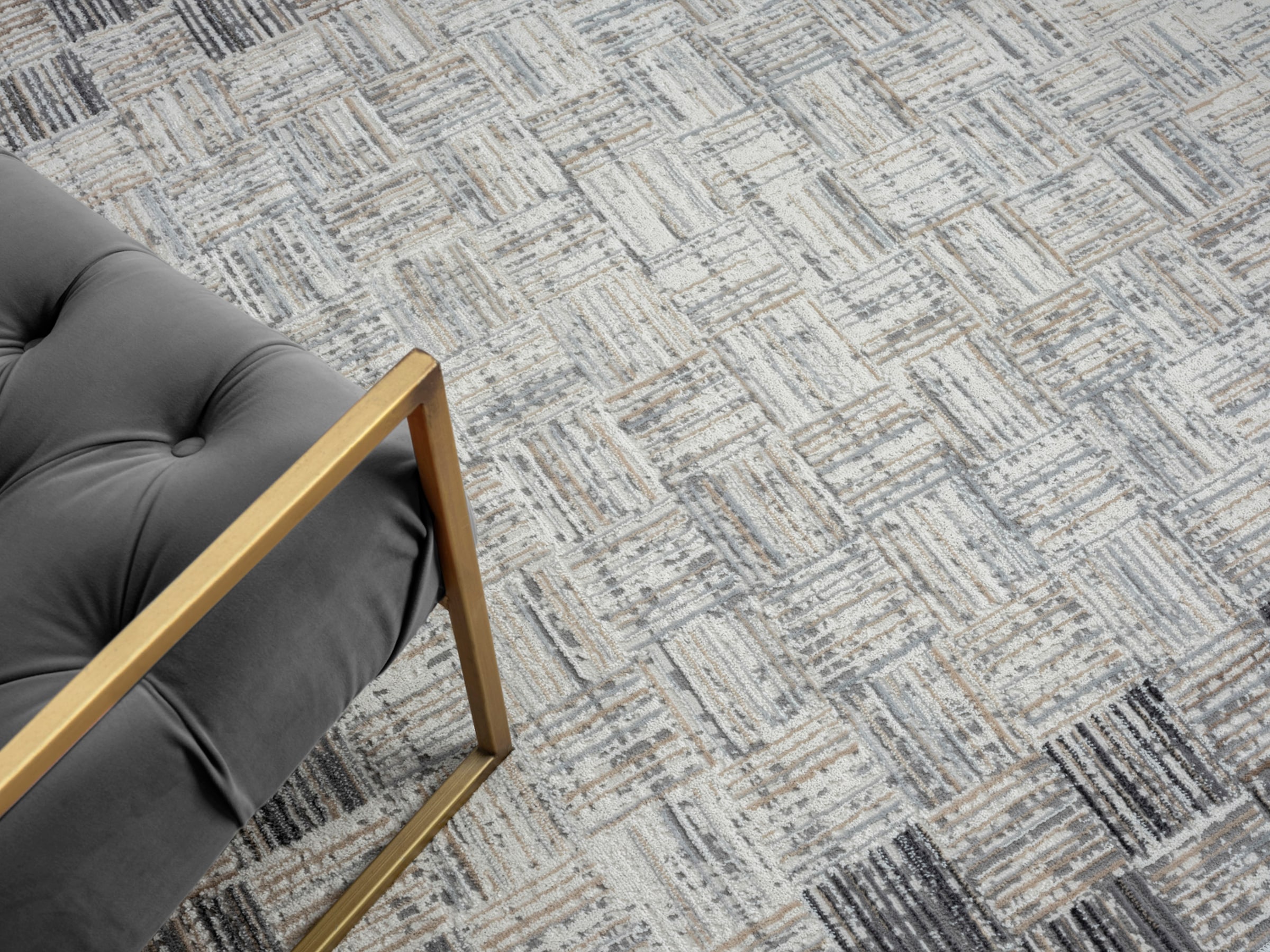 Myflair Möbel & Accessoires Teppich »My Mood Lagerräumung«, rechteckig, 8 mm Höhe, Kurzflor, Scandi-Design, mit Bordüre, besonders weich durch Microfaser