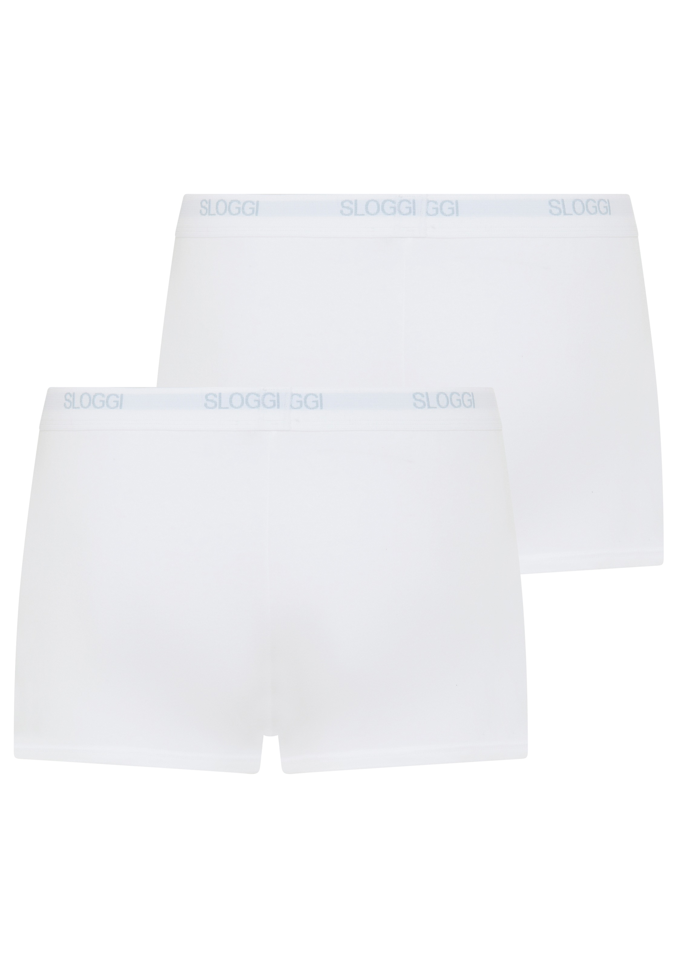 sloggi Boxershorts »Men Basic« 2er Pack,  Single Jersey, Baumwollmischung, ohne Eingriff