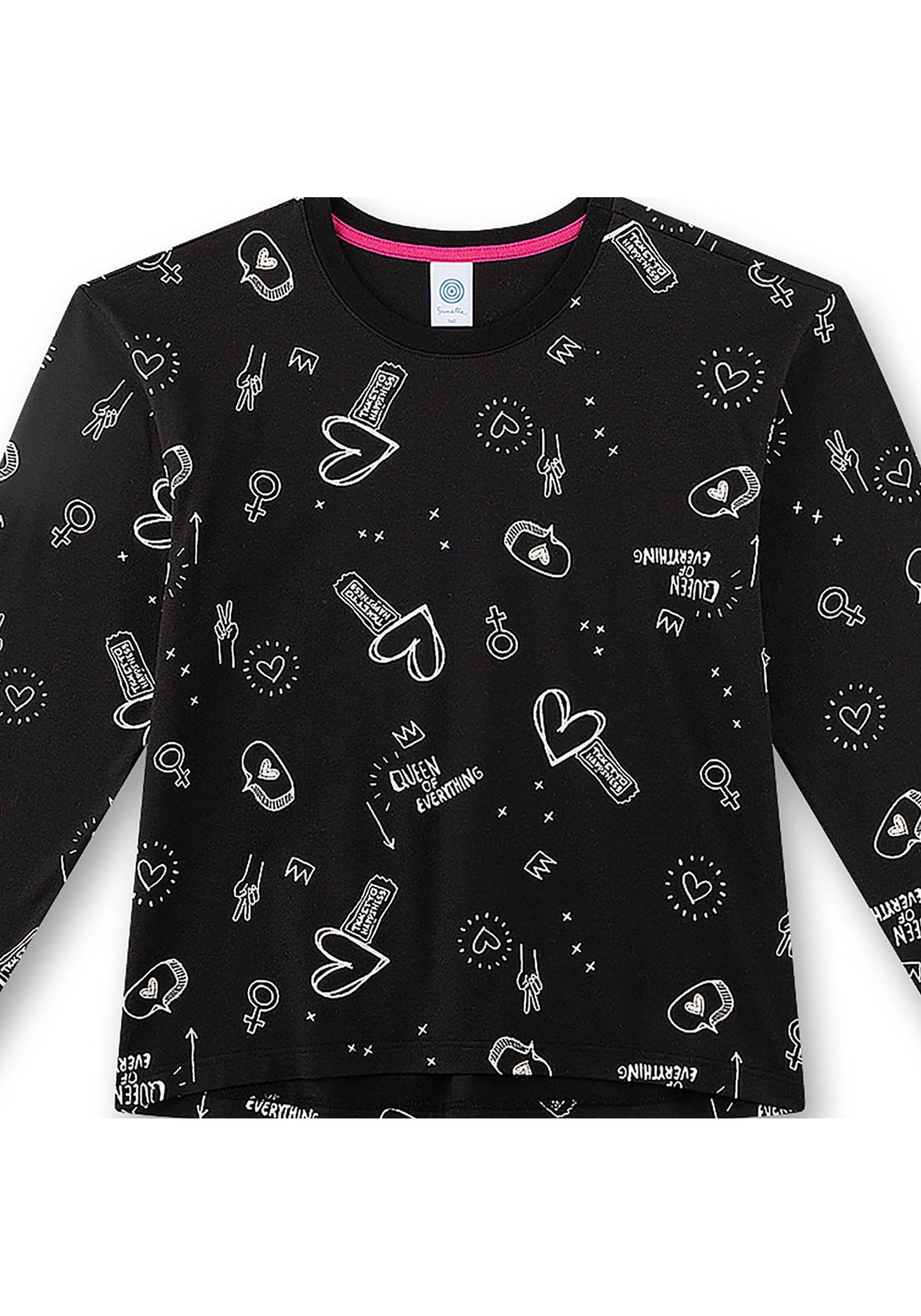 Sanetta Schlafanzug »Pyjama Pyjama Teenager lang Queen of Everything 1er Pack« 1
