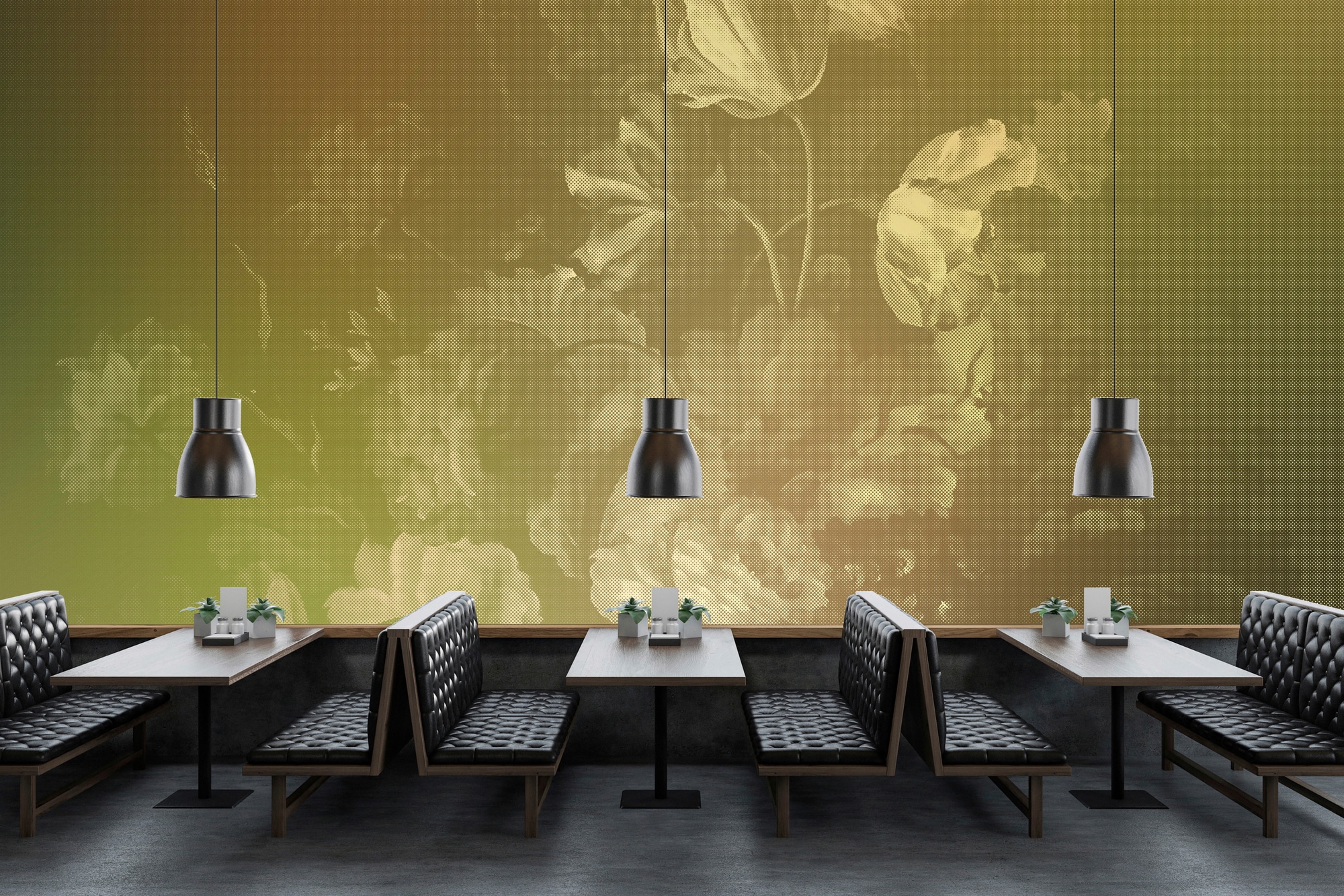 living walls Fototapete »Walls by Patel Dutch Pastel 2«, Vlies, Wand, Schräge