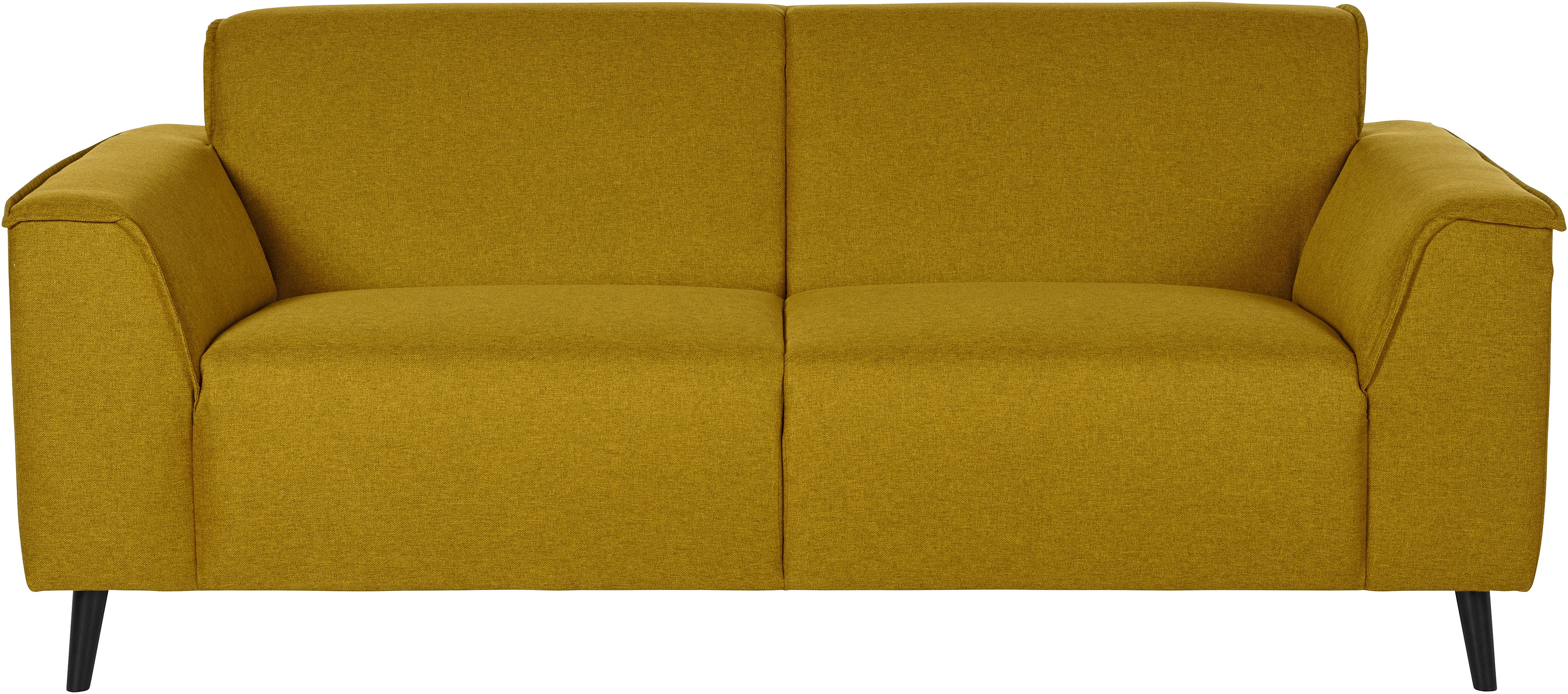 DOMO collection 2,5-Sitzer "Amora tolle Verarbeitungsdetails, komfortabel," mit Federkern, Fußhöhe passend für gängige Saugroboter