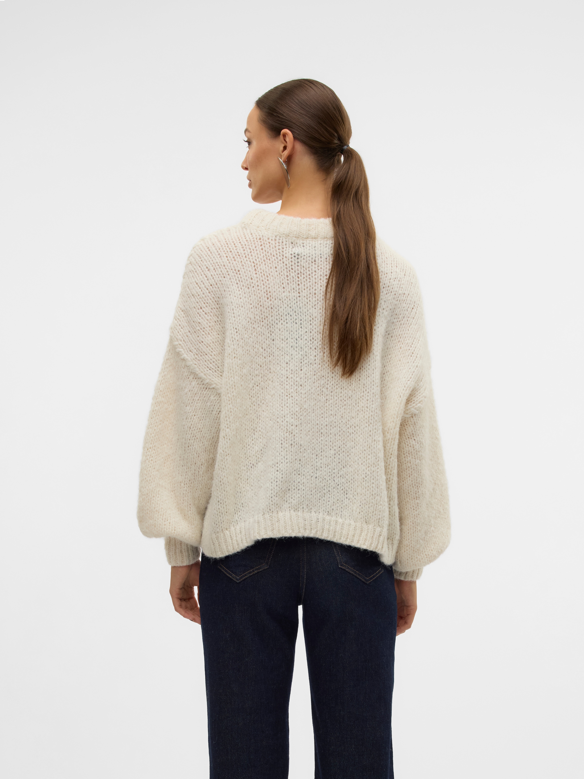 Vero Moda Rundhalspullover »VMFENG LS O-NECK PULLOVER GA BOO«