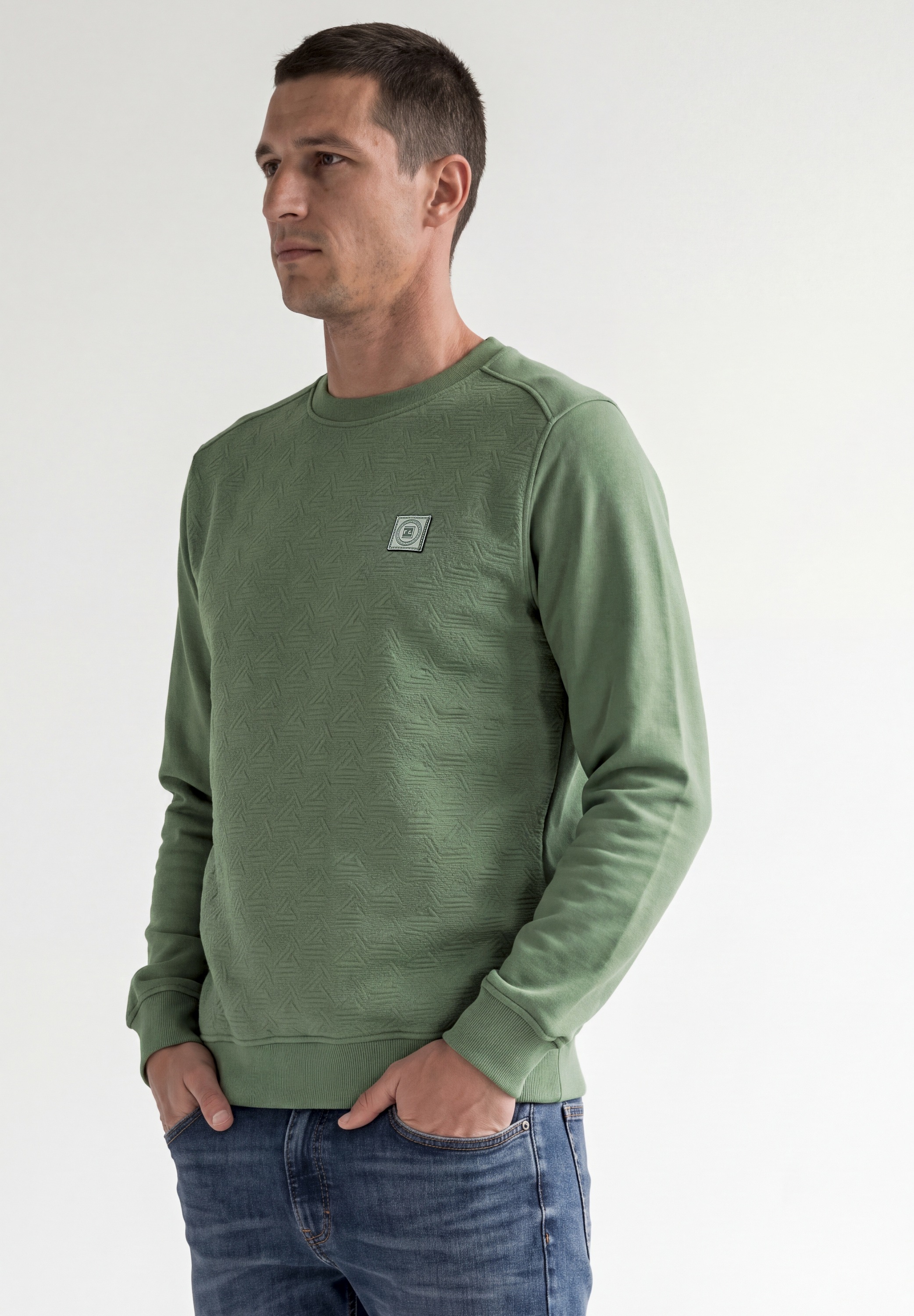 STREET ONE MEN Sweatshirt , im soften Baumwoll-Mix
