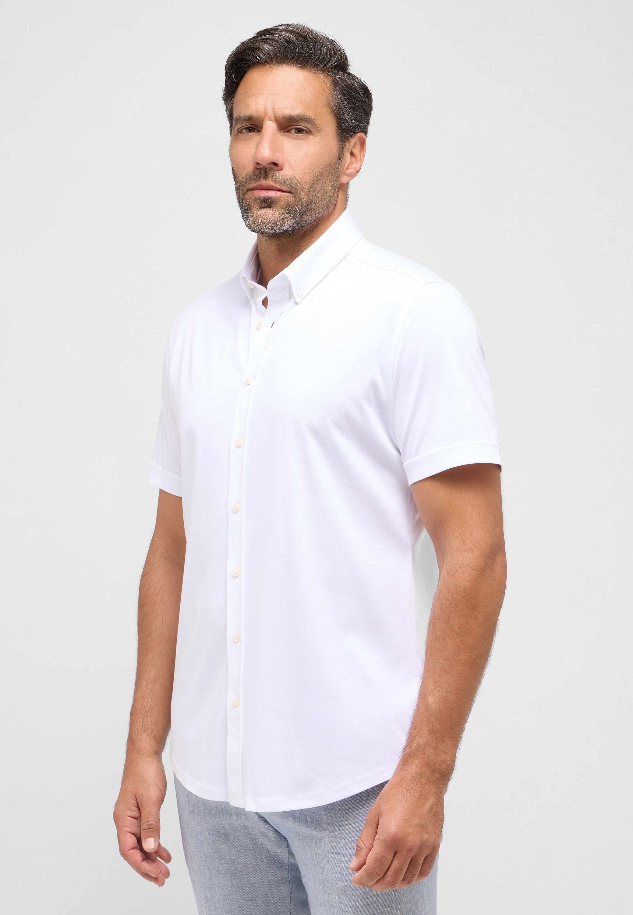 Eterna Kurzarmhemd "MODERN FIT", NON IRON (bügelfrei) günstig online kaufen