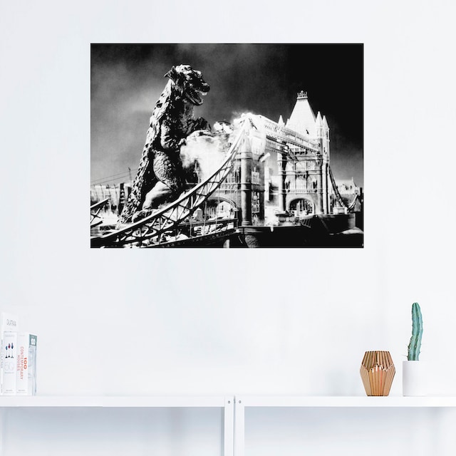 Artland Wandbild »Godzilla II«, Stars, (1 St.), als Alubild, Leinwandbild,  Wandaufkleber oder Poster in versch. Größen kaufen | BAUR