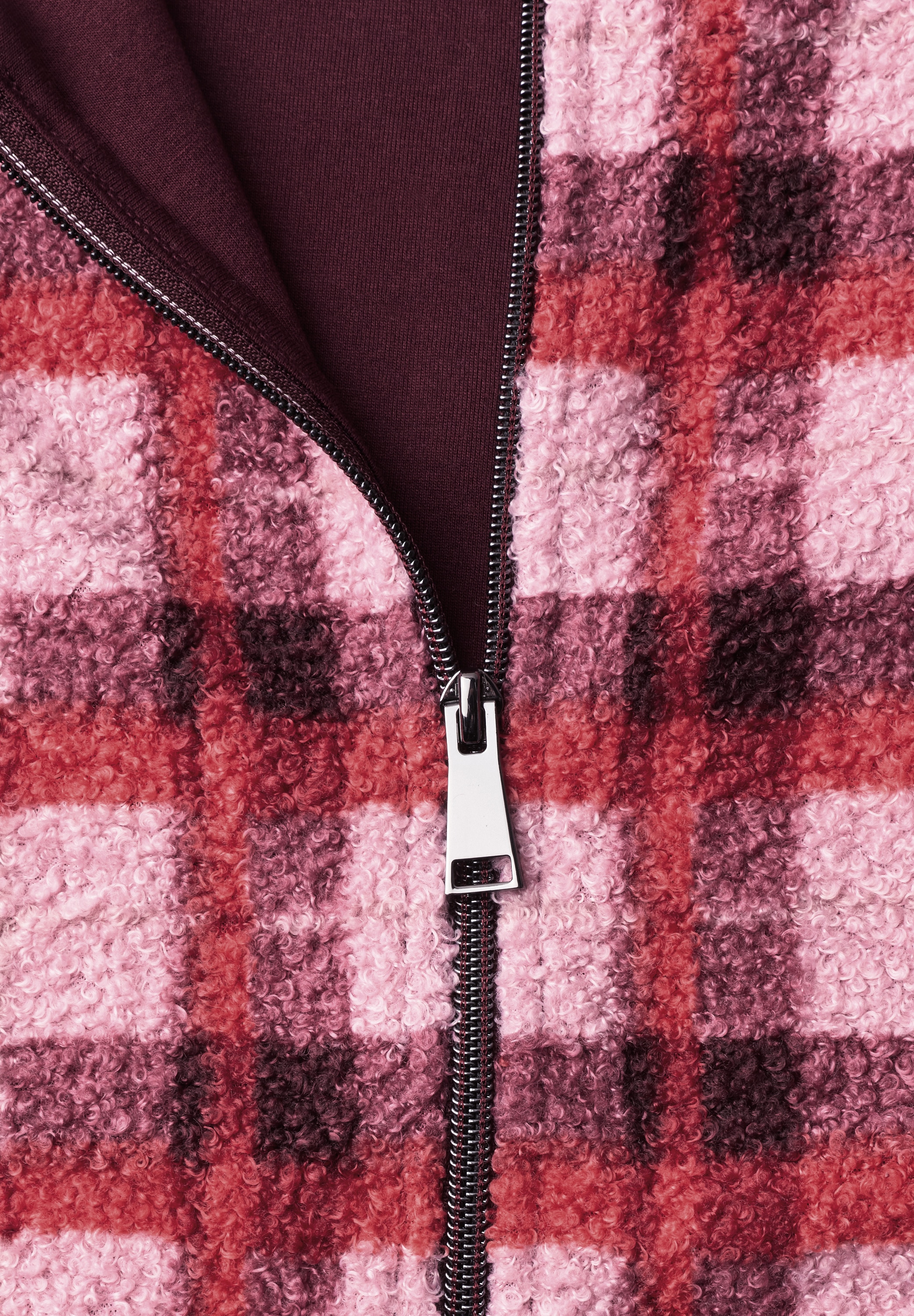 Cecil Sweatjacke Karomuster