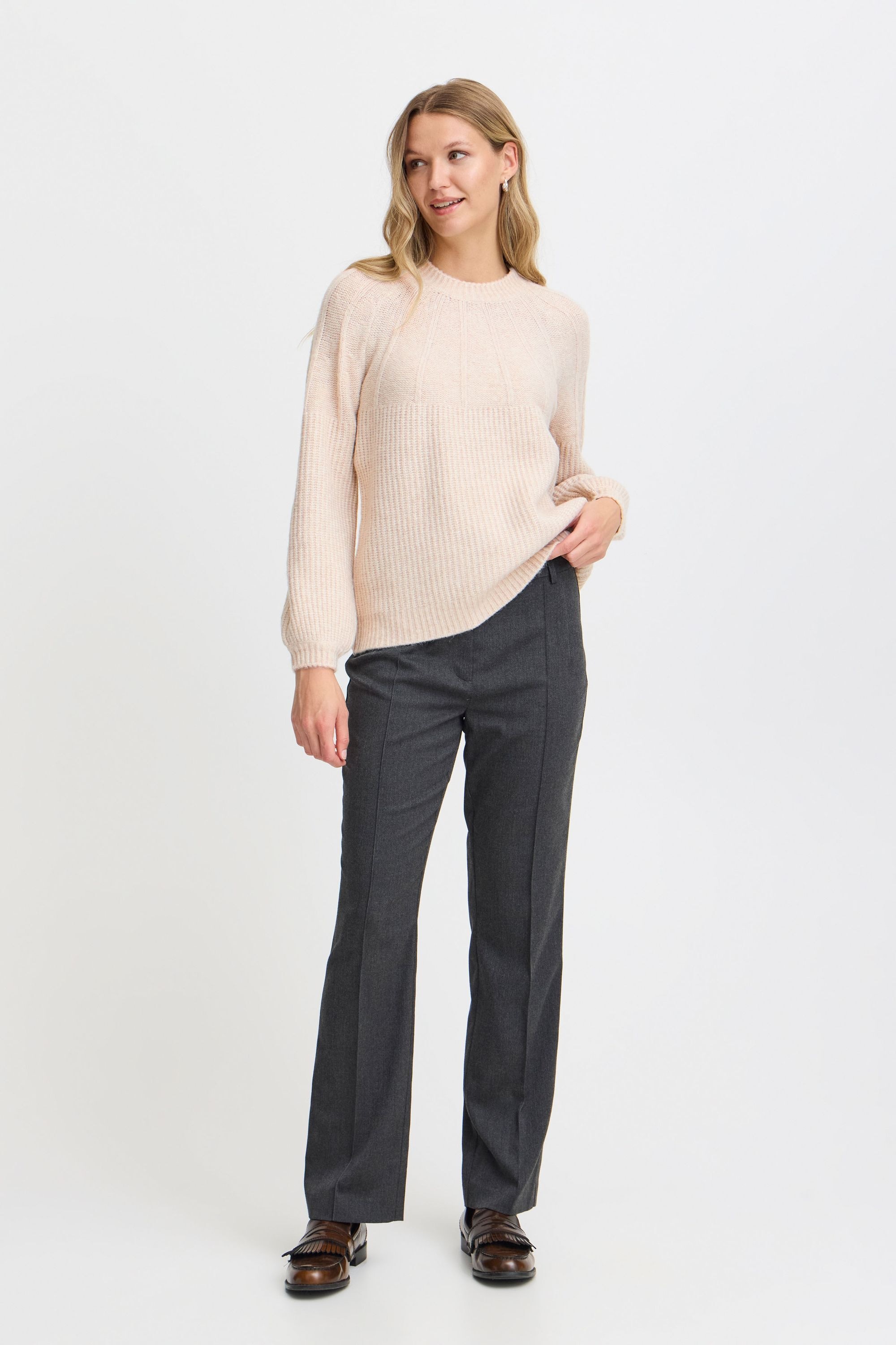 fransa Strickfleece-Pullover »Strickpullover FRBEVERLY PU 8«