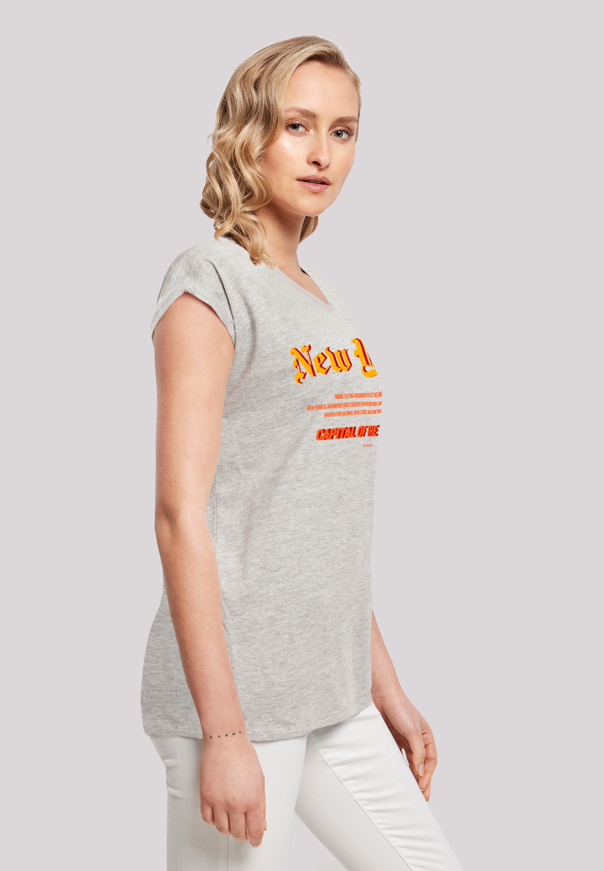 F4NT4STIC T-Shirt »New York SHORT SLEEVE TEE«, Print