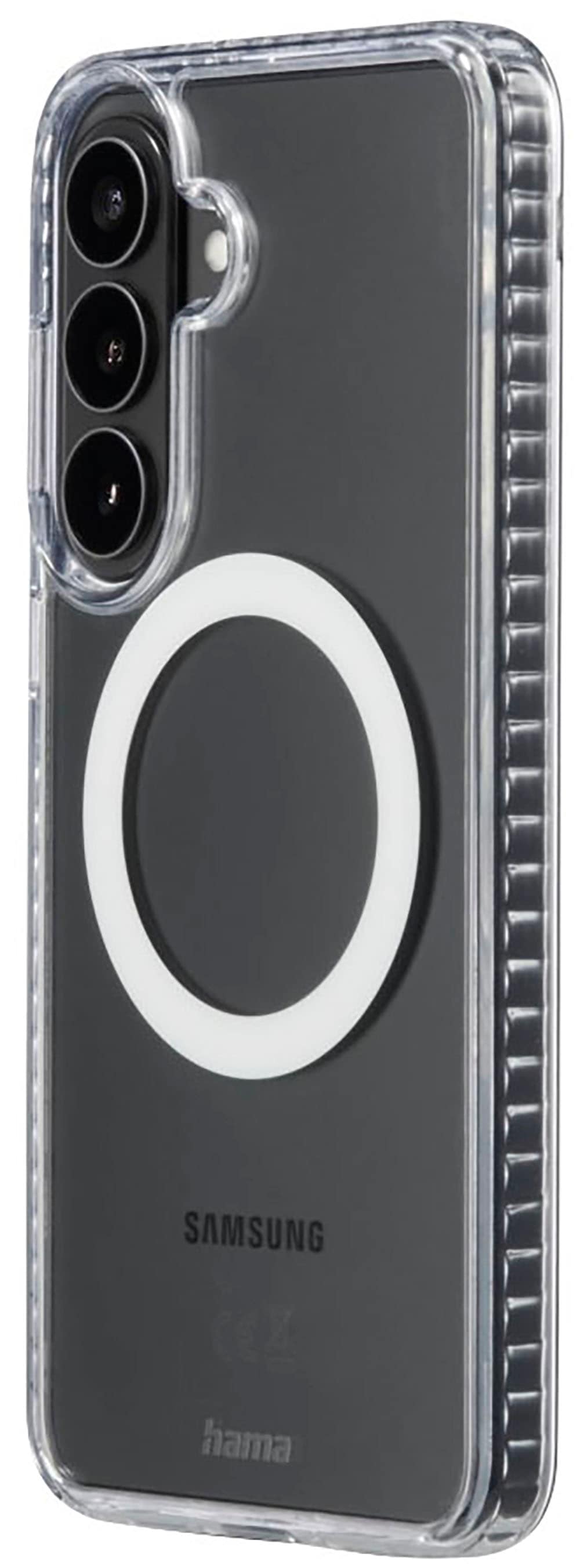 Hama Smartphone-Hülle »Handyhülle ultra dünn für Samsung Galaxy S26 FE« Smartphones Ultra dünn, Kratzschutz, Anti-Rutsch, bezogene Seitentasten