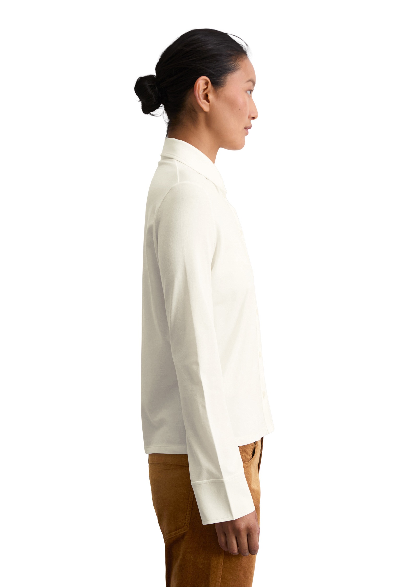Marc O'Polo Langarmshirt »aus Organic-Cotton-Stretch«