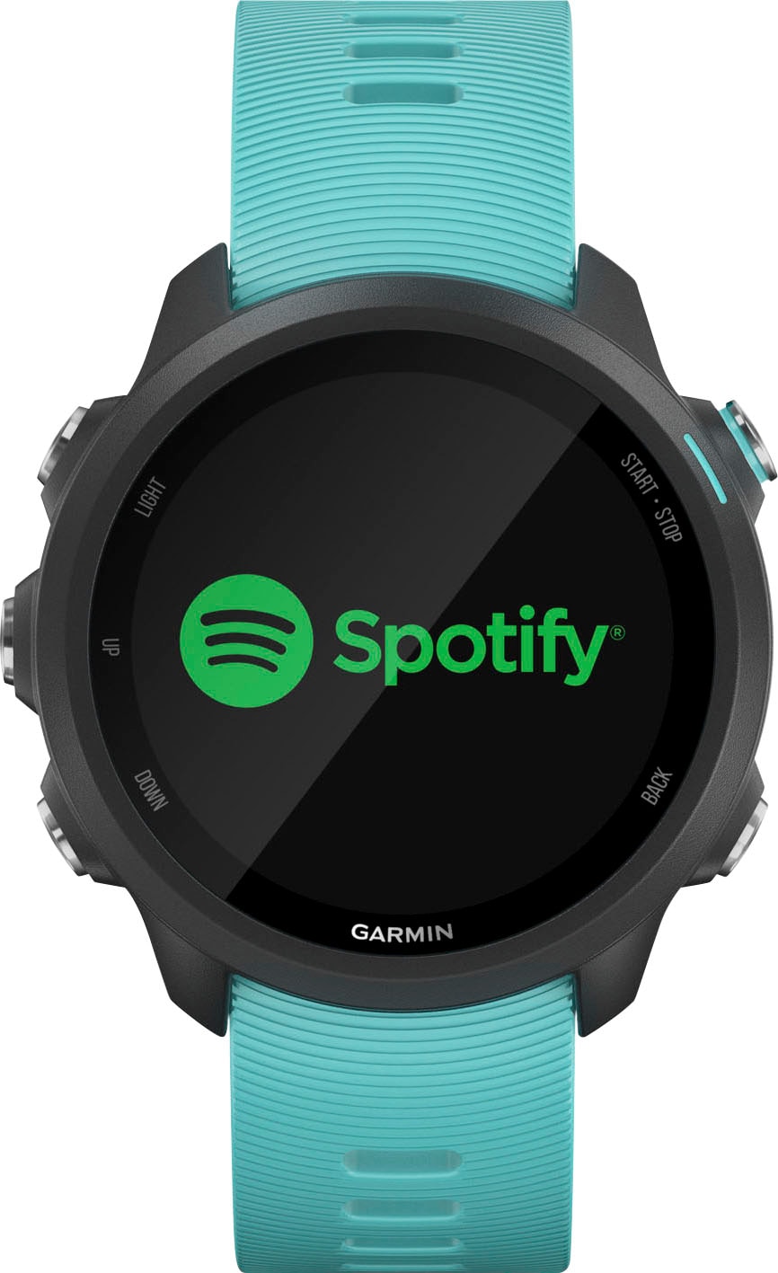 Garmin Smartwatch »FORERUNNER 245 MUSIC«, (Garmin GPS-Laufuhr mit Musikplayer)