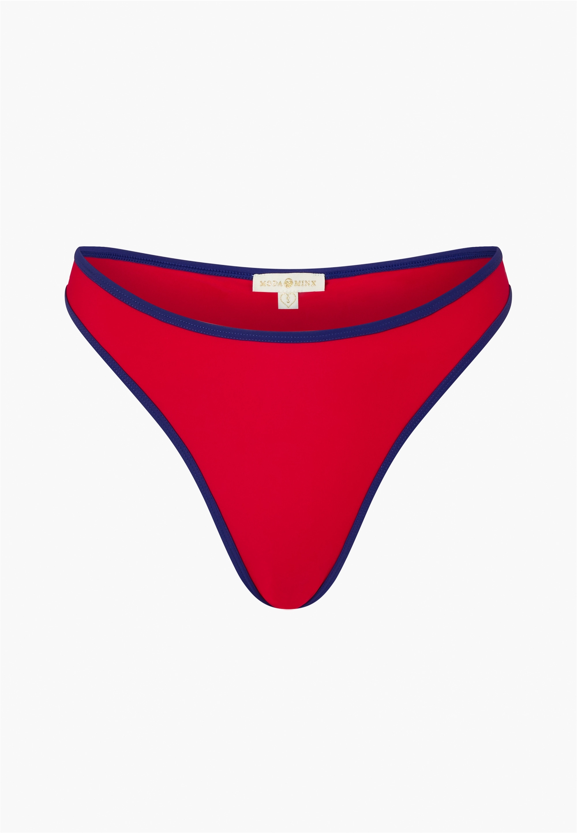 Moda Minx Bikini-Hose, (1 St., Panty), im tollen Kontrast-Design