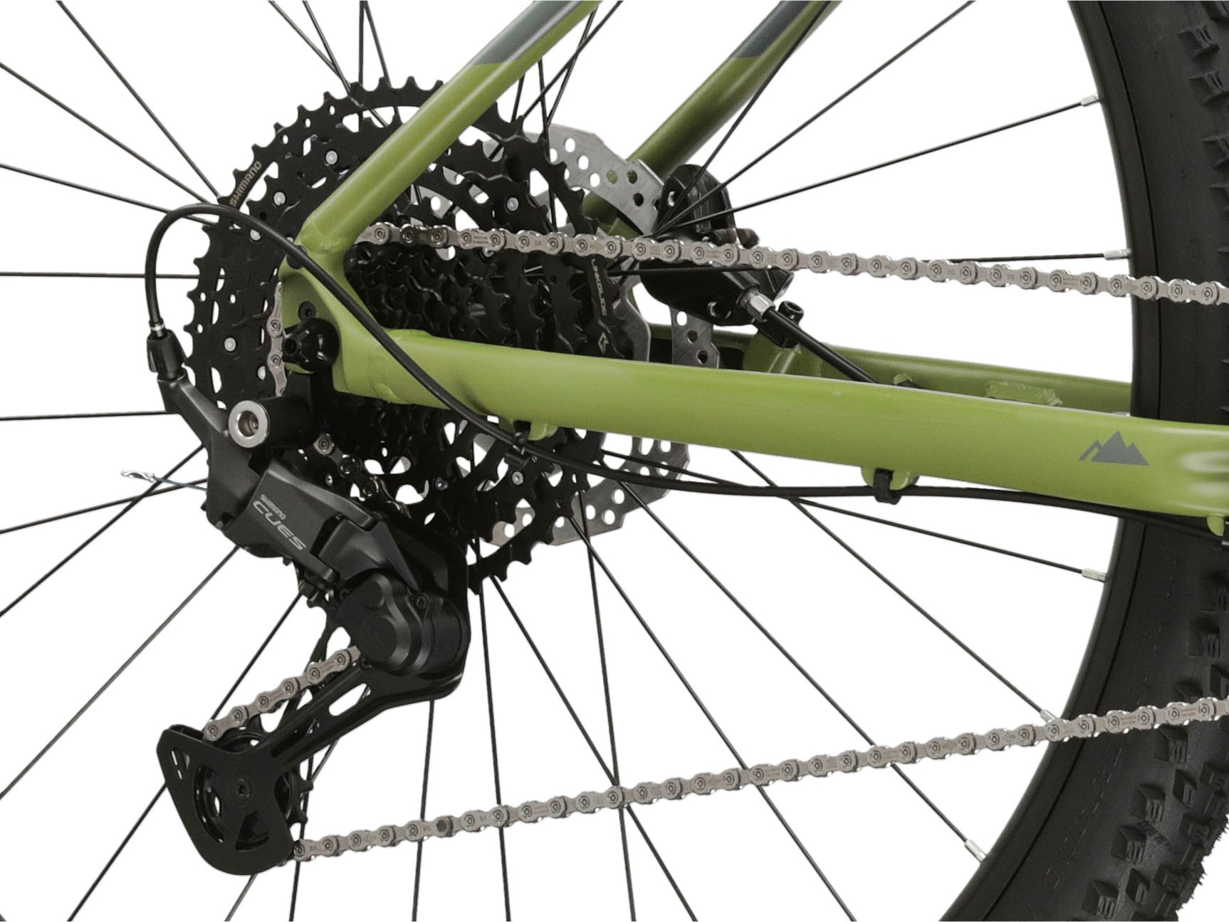 Kross Mountainbike »Hardtail Level 4.0«, 10 Gang, Shimano, CUES U6000 Schaltwerk, Kettenschaltung