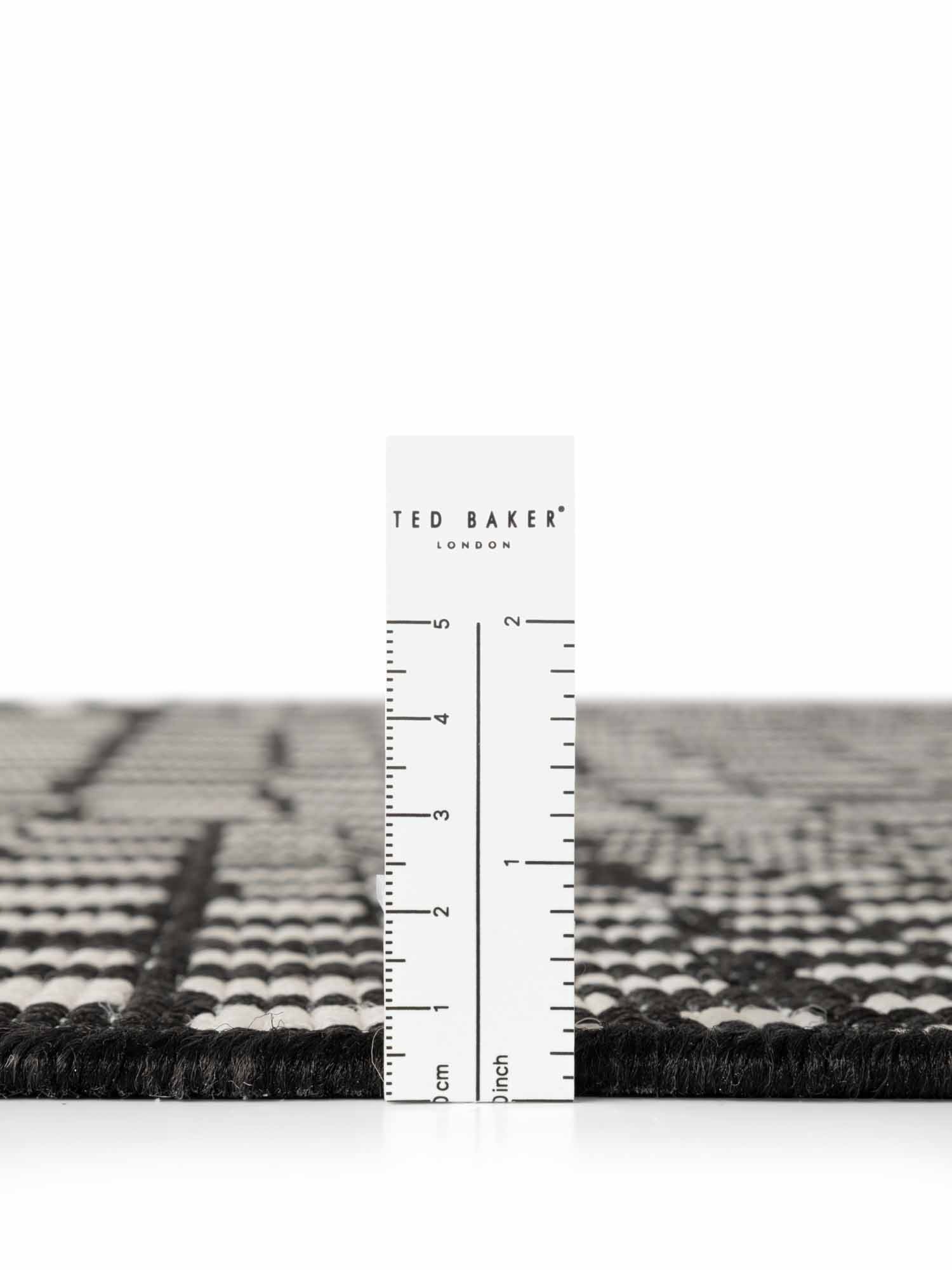 Ted Baker Teppich »Barkham« rechteckig 8 mm Höhe Designteppich, Wetterfest, Pflegeleicht, Modern, Wohnzimmer, Terrasse