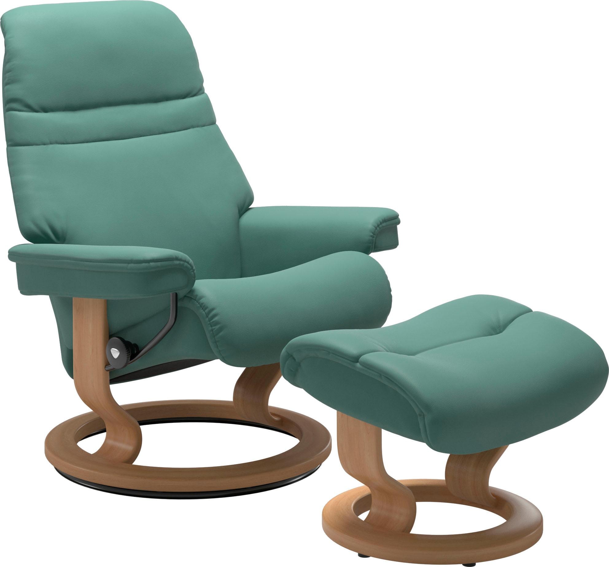 Stressless Relaxsessel "Sunrise" mit Classic Base, Größe L, Gestell Eiche