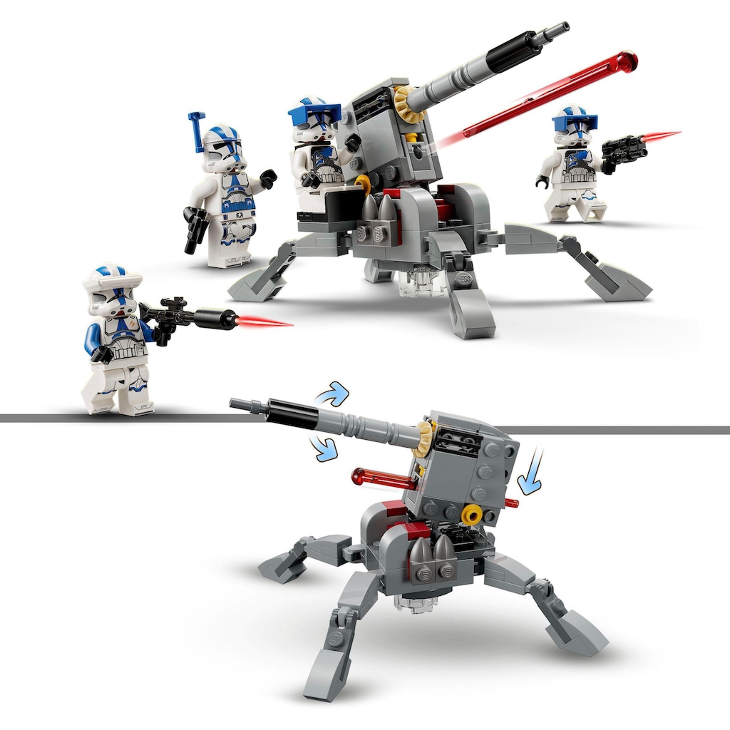 LEGO® Konstruktionsspielsteine »501st Clone Troopers™ Battle Pack (75345), LEGO® Star Wars™«, Made in Europe