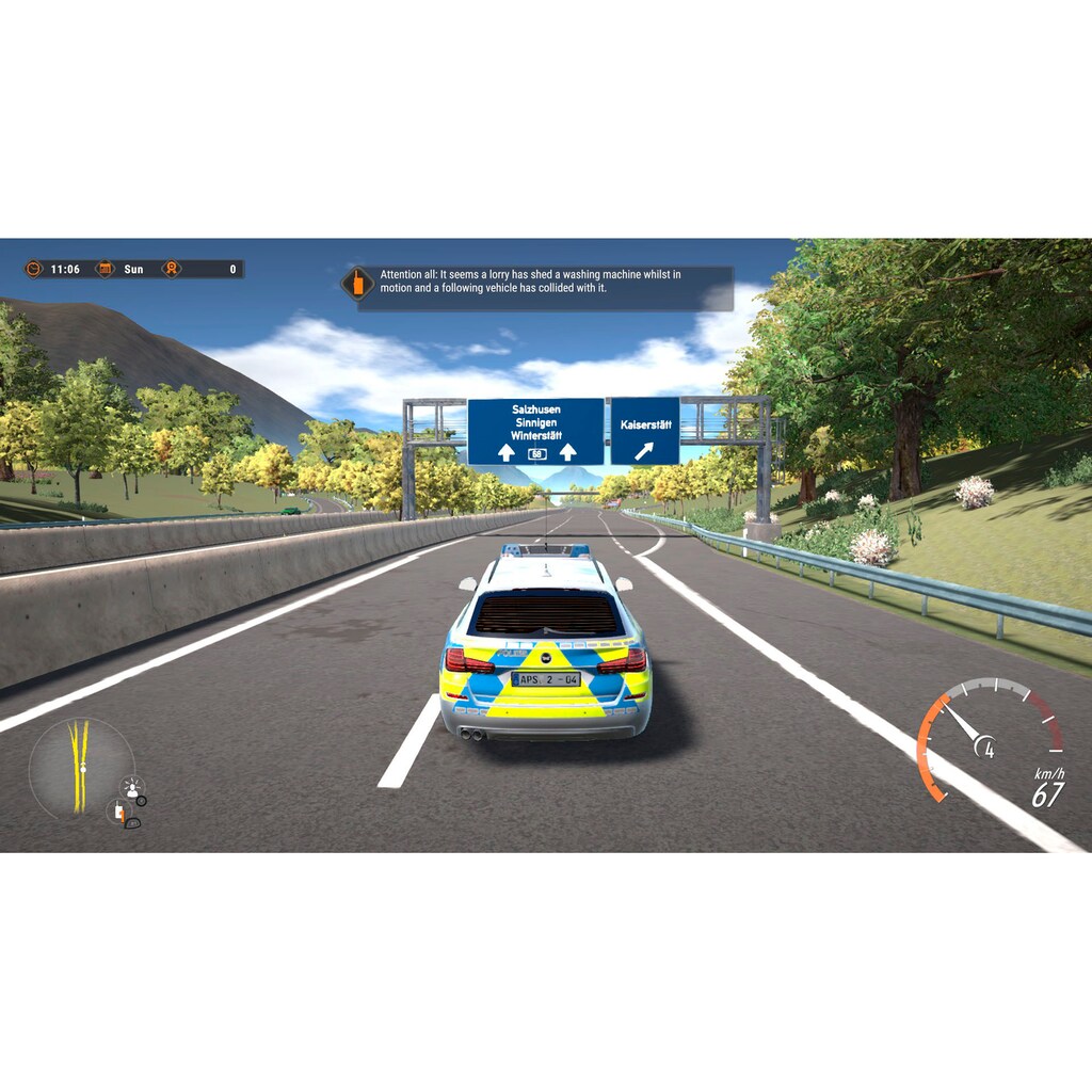 aerosoft Spielesoftware »Autobahn-Polizei Simulator«, PlayStation 4