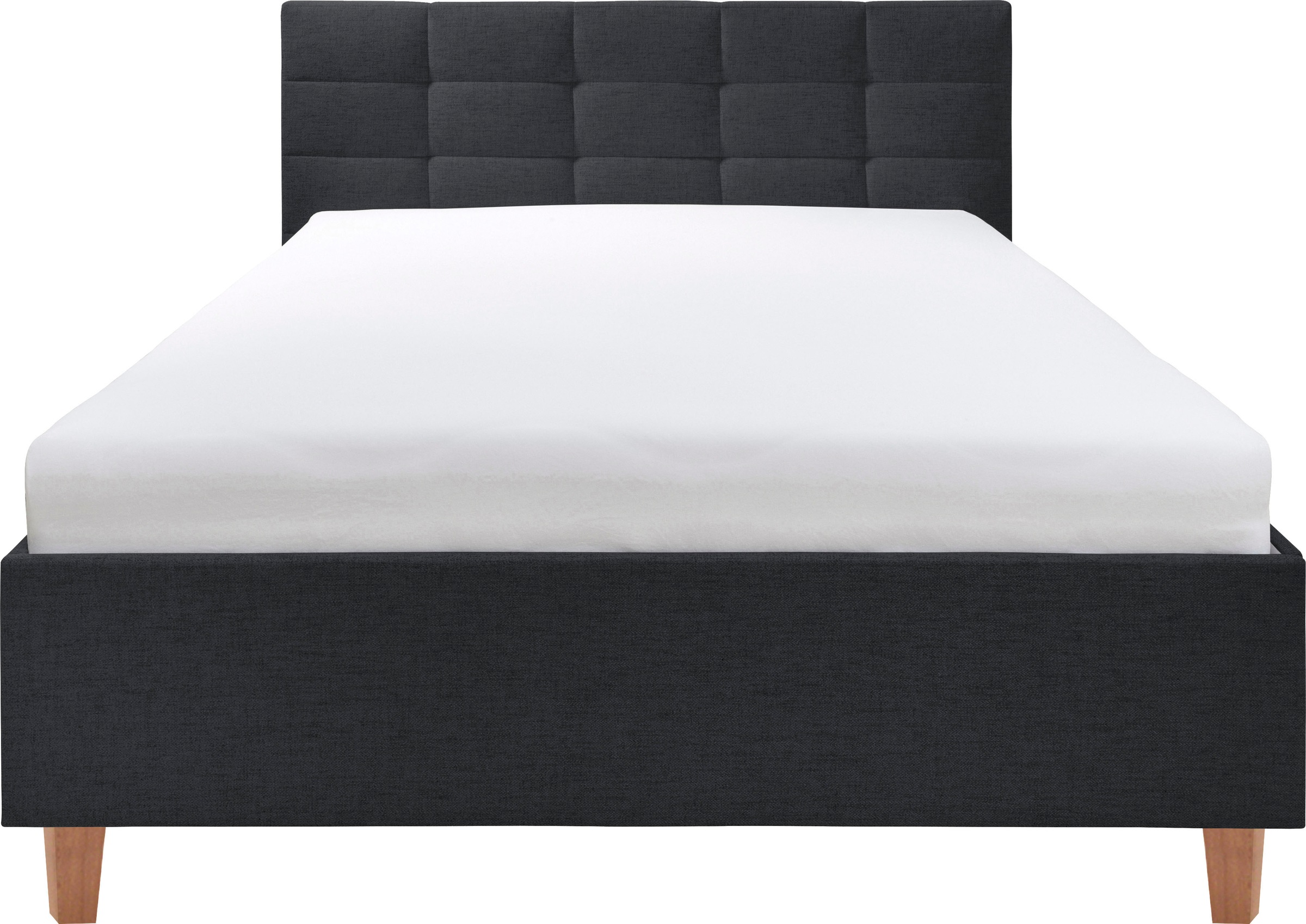 Thumbnail - alina Polsterbett "Ricardo" Füße in Buche natur