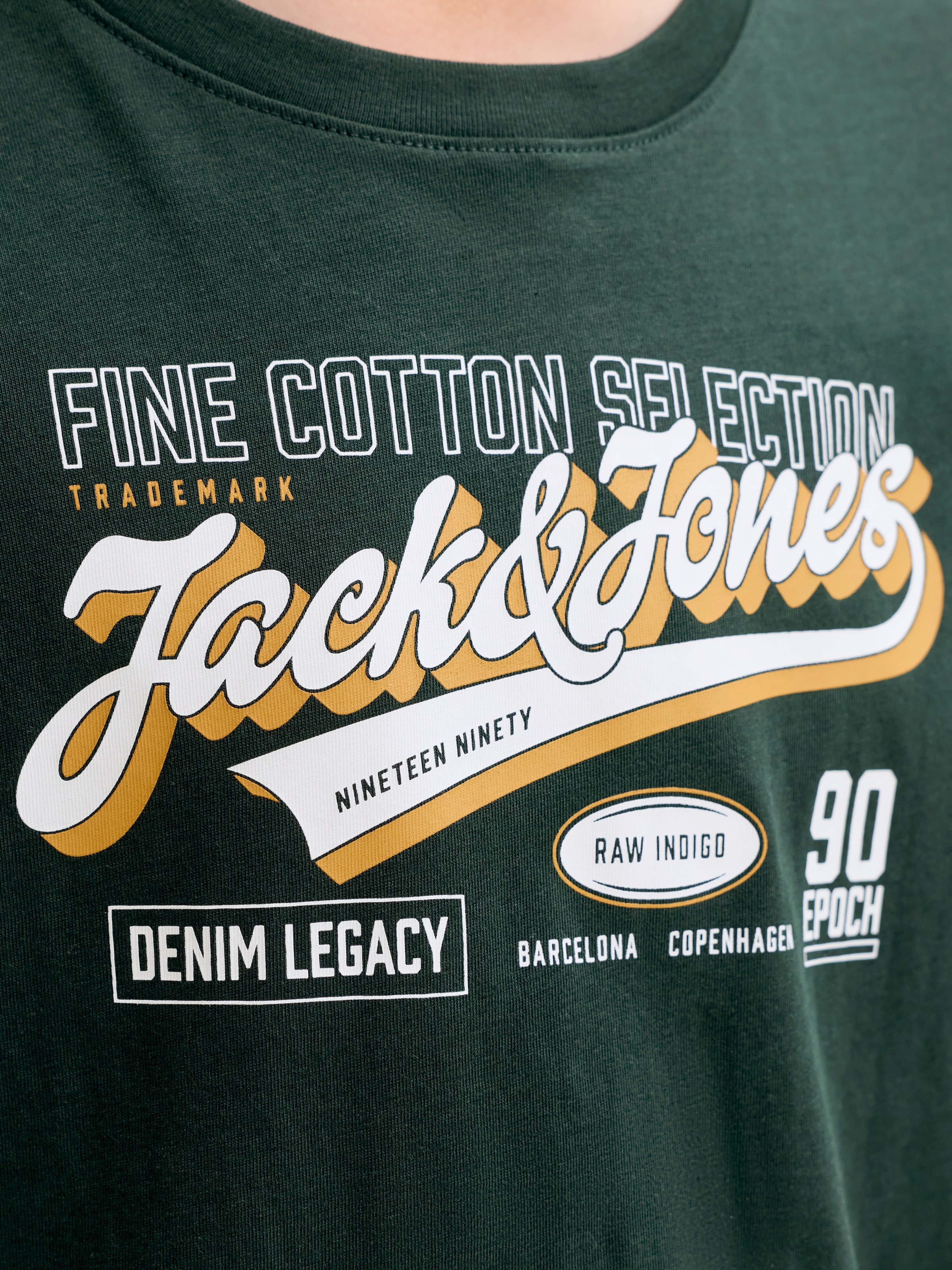 Jack & Jones Junior Rundhalsshirt »JJELOGO TEE SS O-NECK 2 COL AW26 SN JNR« Baumwolle, regular fit