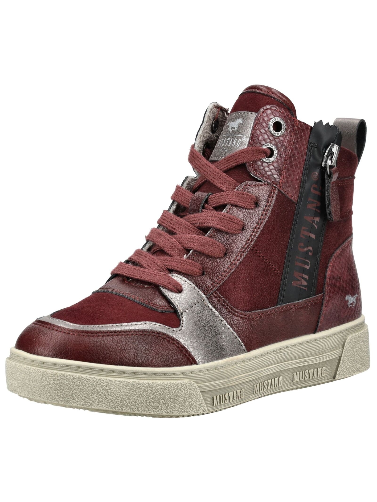 Mustang Shoes Sneaker "Mustang Shoes Sneaker Lederimitat" günstig online kaufen