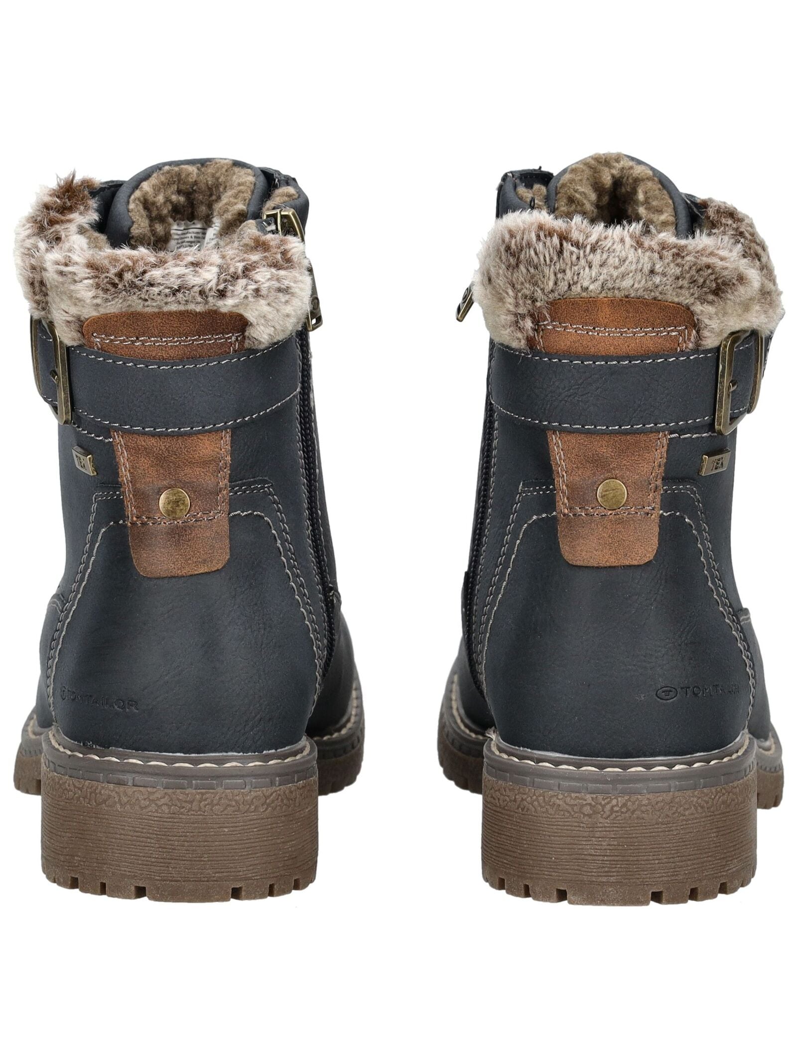 TOM TAILOR Schnürstiefelette »Tom Tailor Stiefelette Lederimitat«
