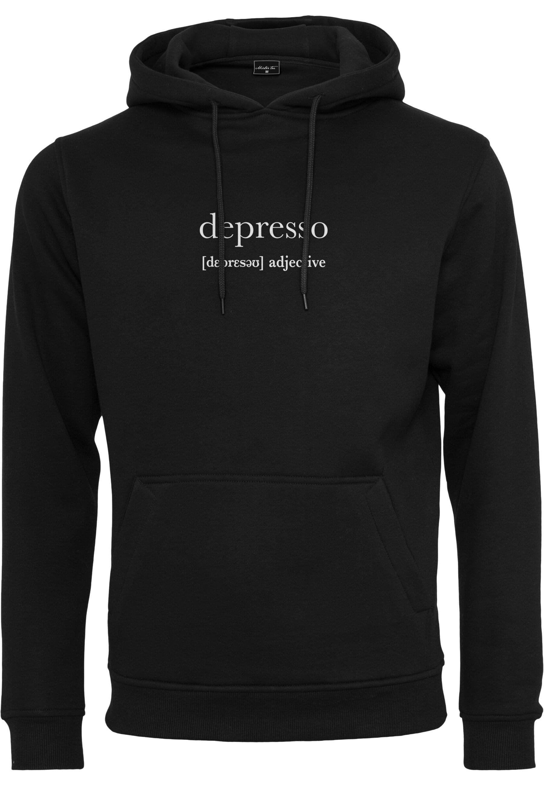 MisterTee Sweatshirt "MisterTee Herren Depresso Hoody", (1 tlg.) günstig online kaufen