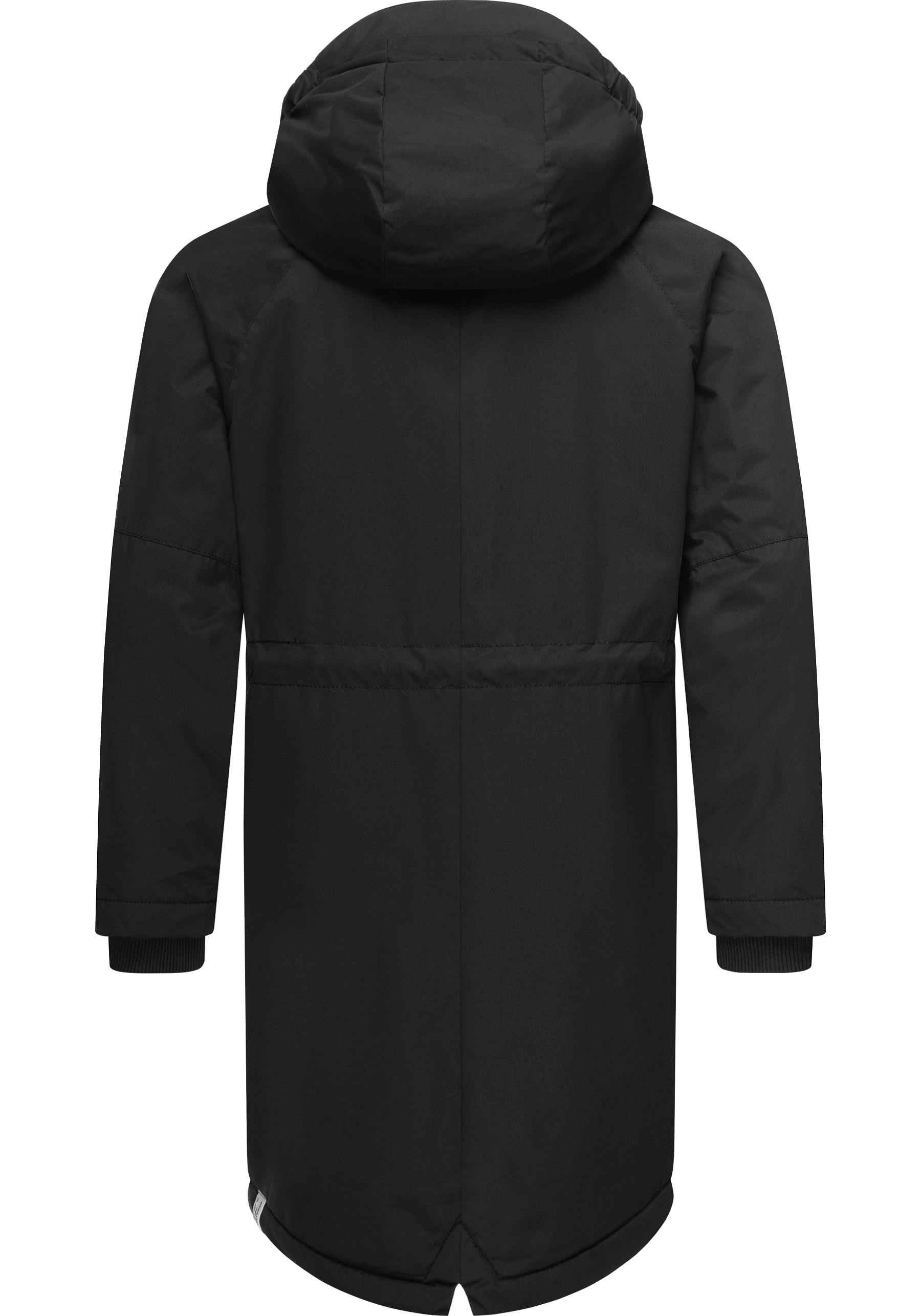 Ragwear Winterjacke »Uniparka B«, mit Kapuze, Jacke mit flauschig warmem Teddyfell-Innenfutter