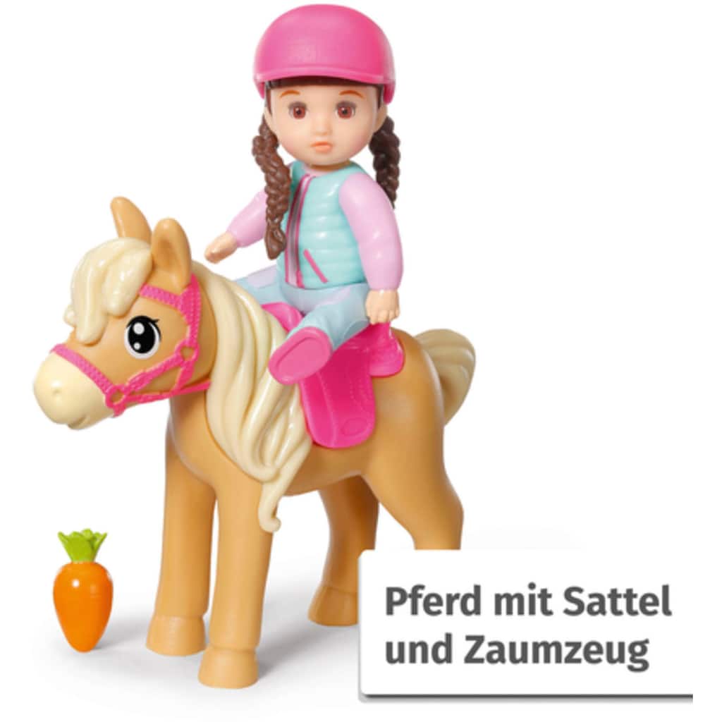Baby Born Minipuppe »Baby born® Minis Spielset Horse Fun«, inklusive Baby born® Mini Puppe