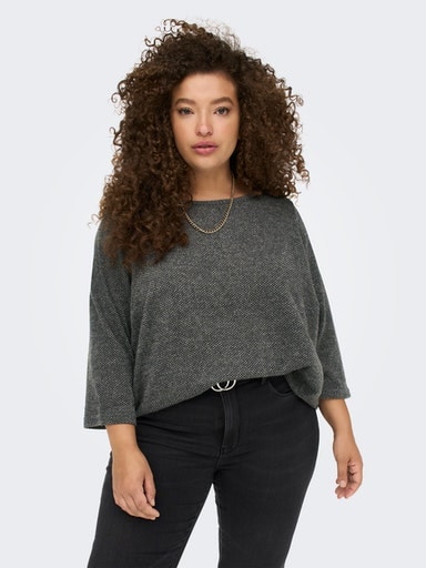 ONLY CARMAKOMA 3/4-Arm-Shirt "CARMARTHA 3/4 TOP" günstig online kaufen