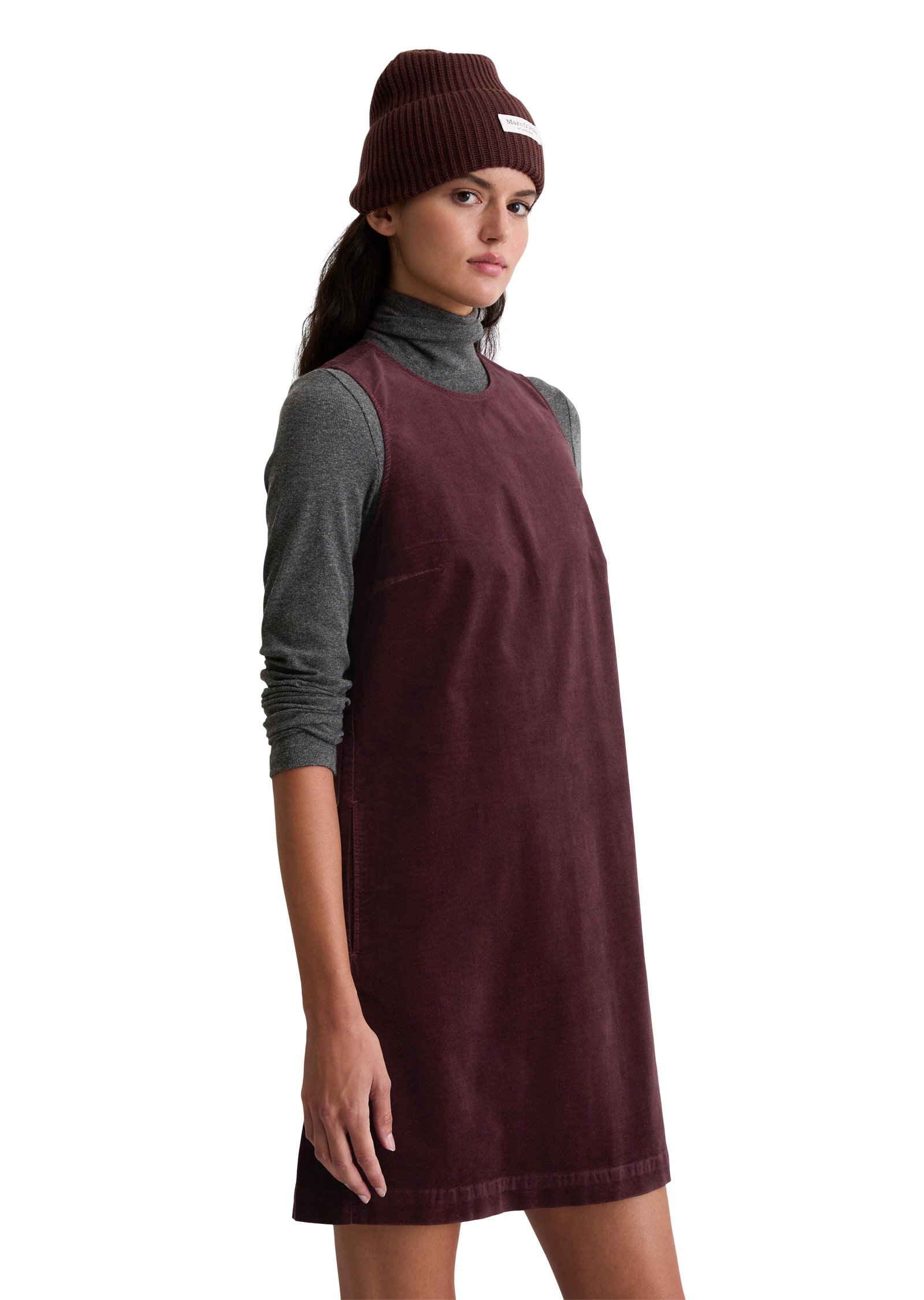 Marc OPolo Minikleid "aus Organic-Cotton-Viskose-Stretch" günstig online kaufen