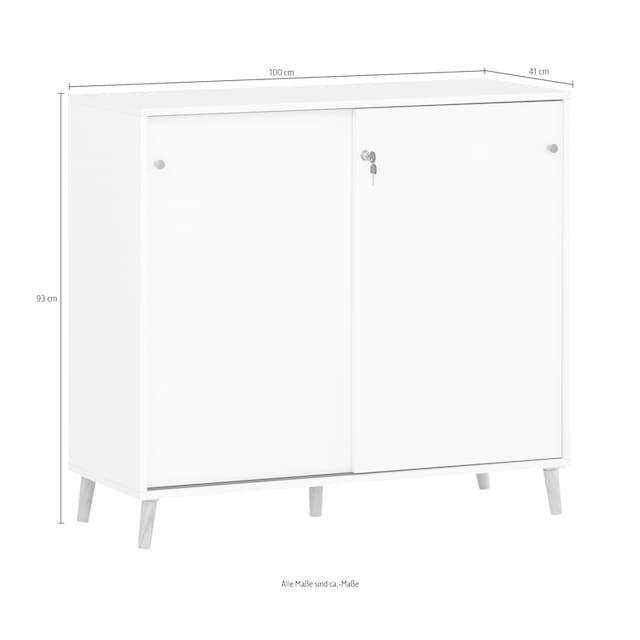 Schildmeyer Aktenschrank »Serie 500«, Breite 100 cm, abschließbar bestellen  | BAUR