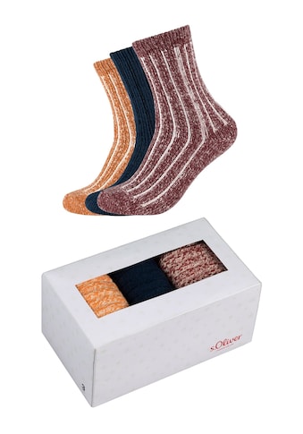 Socken »Sockenbox 3er Pack«