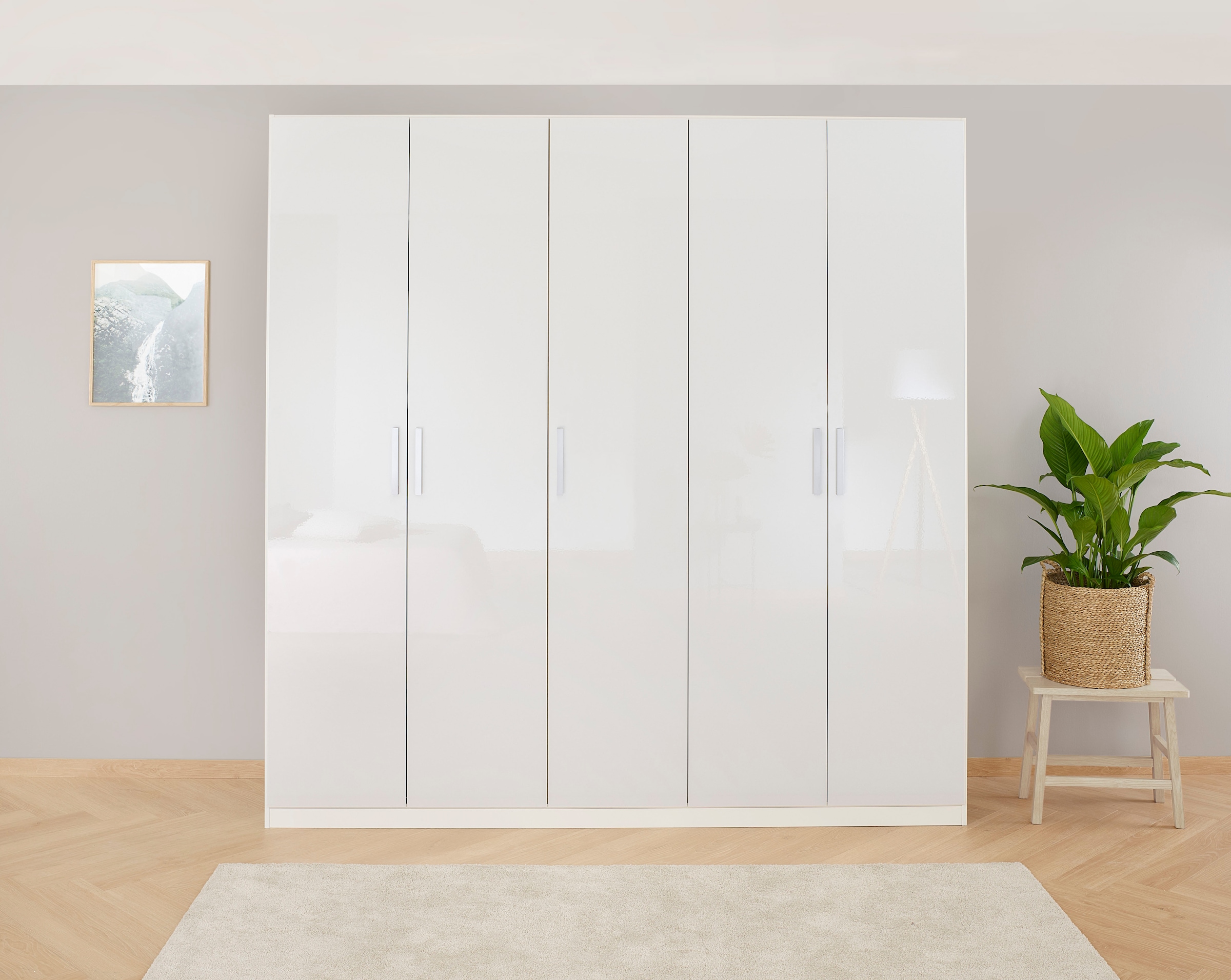 rauch Drehtürenschrank "Kleiderschrank Schrank Garderobe KOLUNA mit Hochgla günstig online kaufen