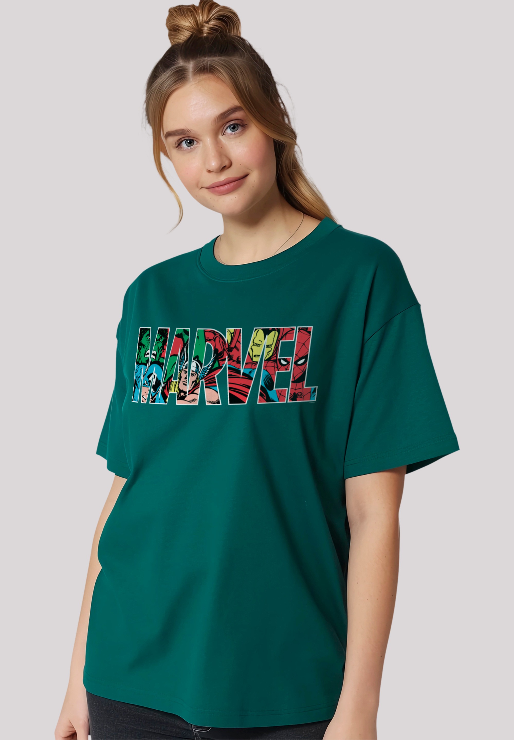 F4NT4STIC T-Shirt »Marvel Avengers Logo Character«, Premium Qualität
