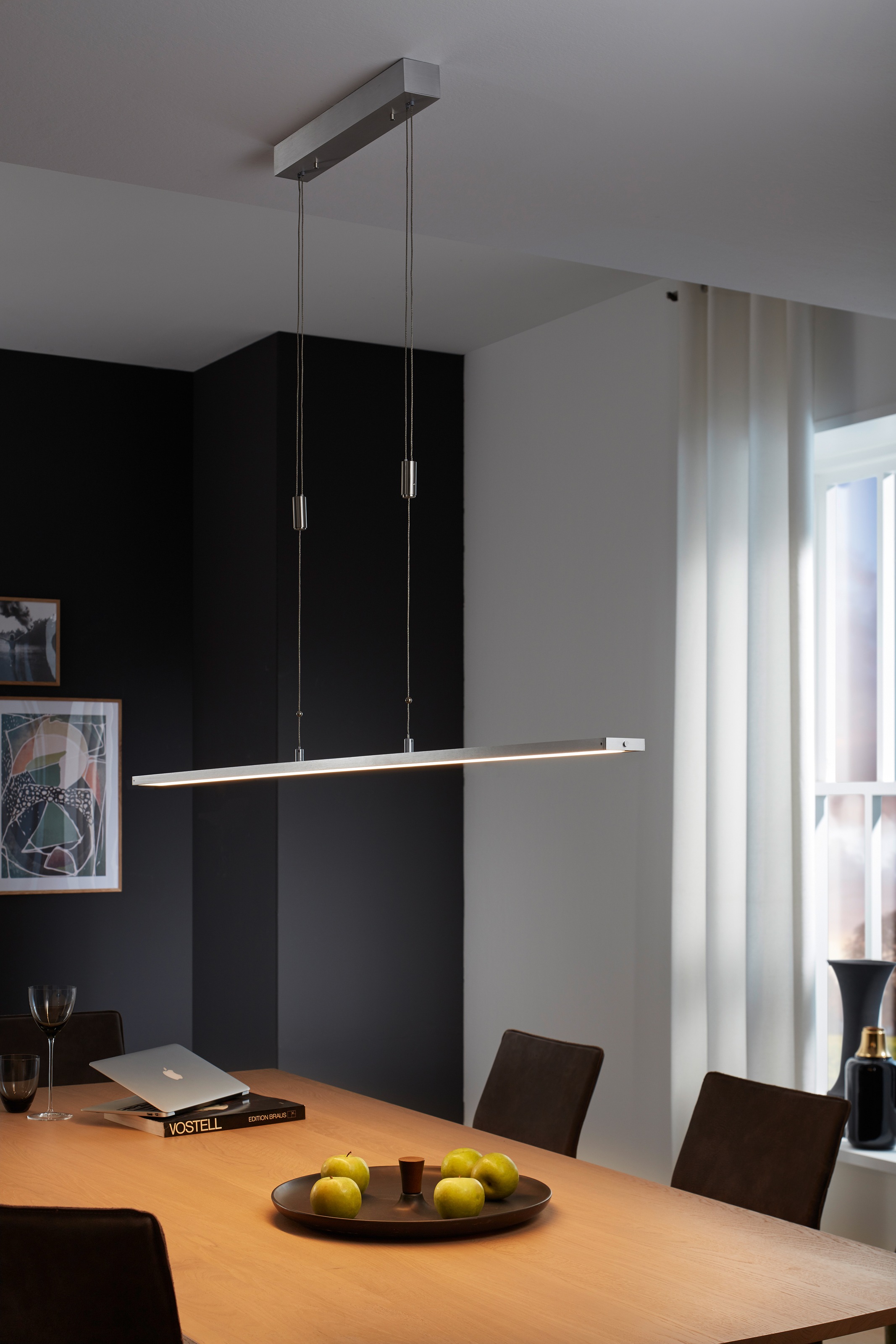 FISCHER & HONSEL LED Pendelleuchte »Metz«, 1 flammig, Leuchtmittel LED-Modul | LED fest integriert