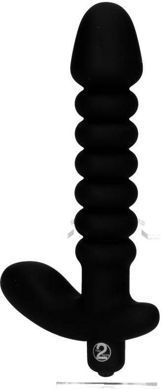 BLACK VELVETS Analdildo »BV Vibr. Plug Medium«, mit Vibro-Ei