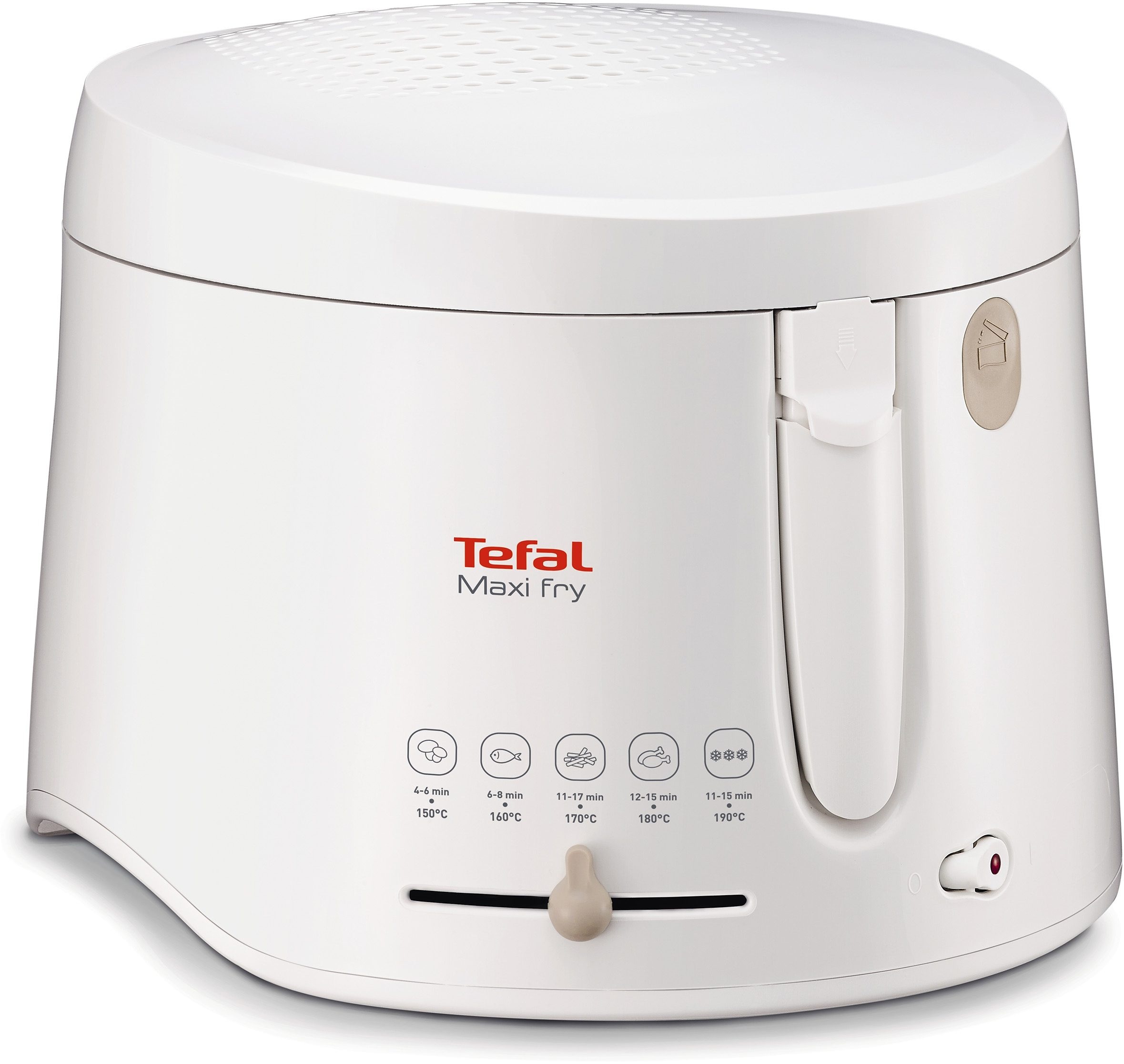 Tefal Fritteuse »FF1000 Maxi Fry«, 1900 W, Kapazität 1,2 kg, mit Öl, wärmeisoliert, automatische Deckelöffnung