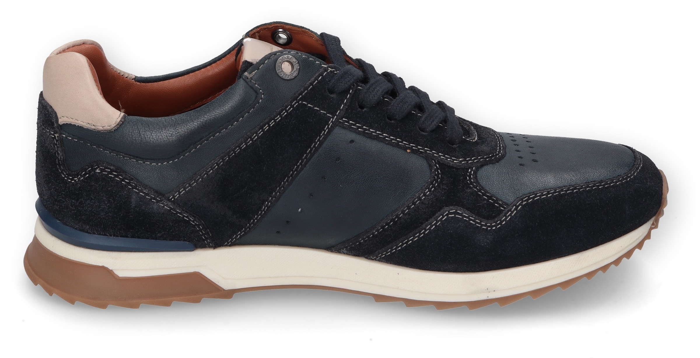 camel active Sneaker, Runner Sneaker, Schnürschuh, Freizeitschuh mit Lederfutter