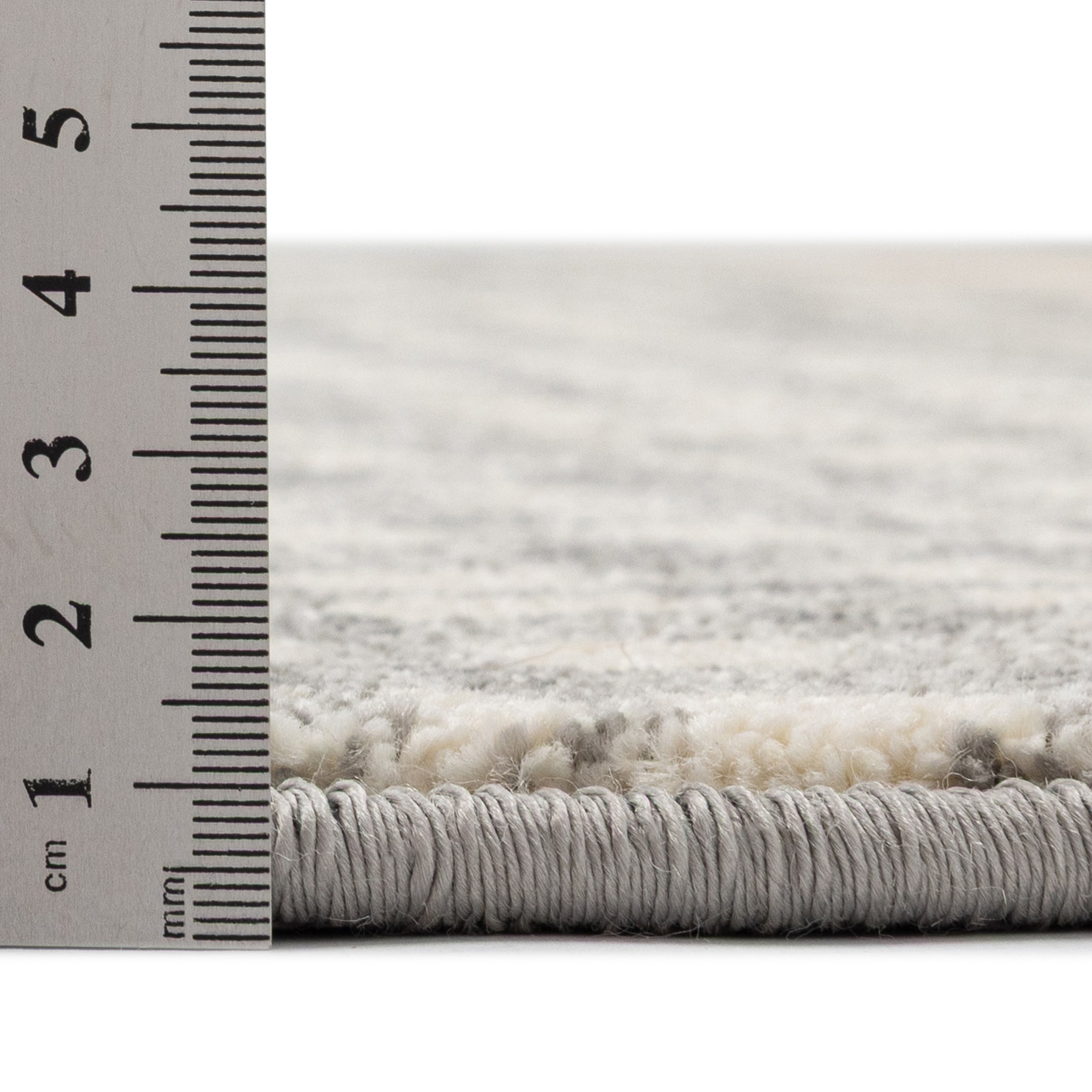 Sansibar Teppich »Heide SA-039« rechteckig 10 mm Höhe modernes Design, gestreift, mit Motiv: gekreuzte Säbel, Wohnzimmer