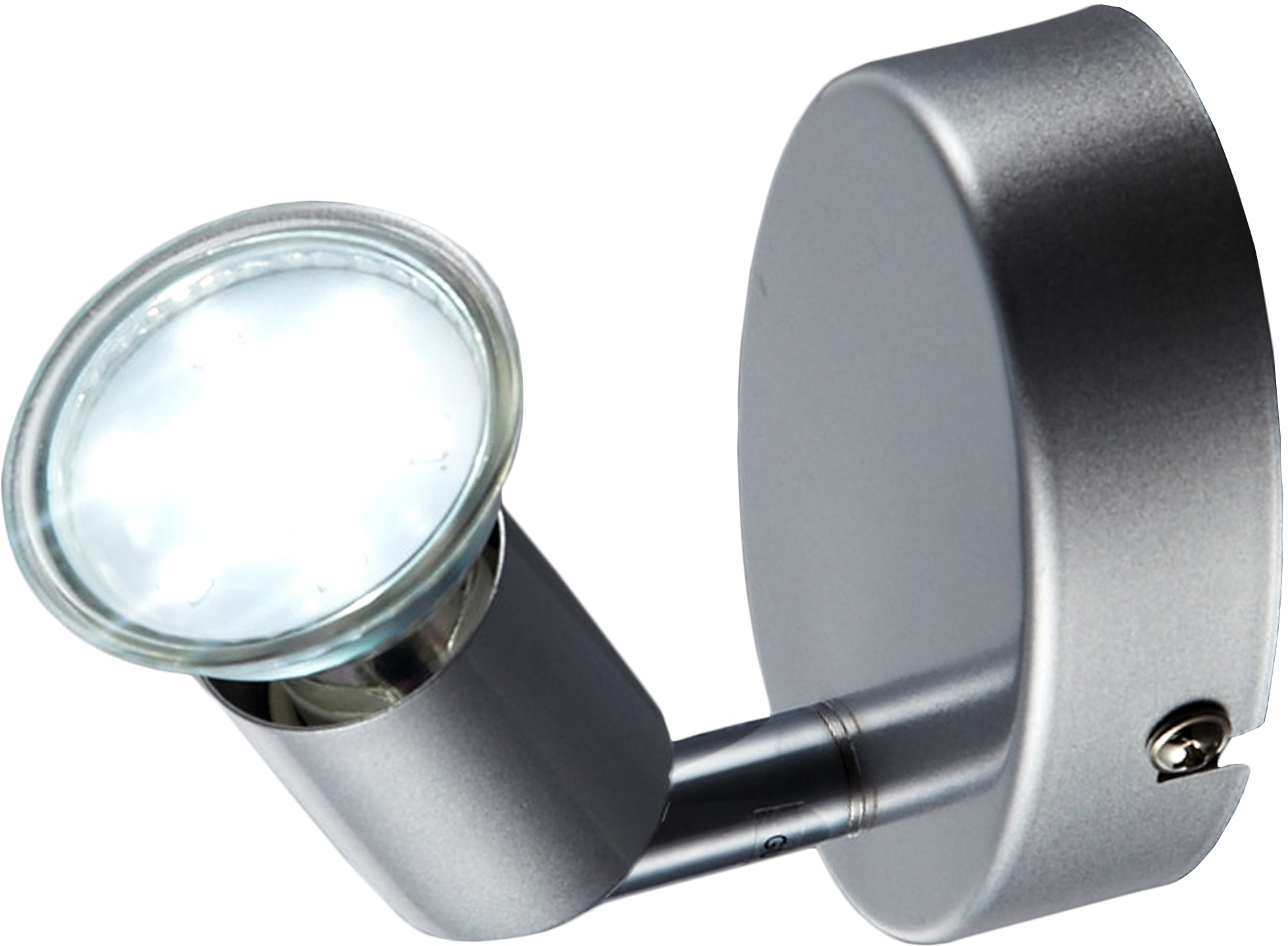 1 flammig-flammig, | LED B.K.Licht BAUR Decken-Spot Metall LED GU10 Deckenlampe Leuchte Wohnzimmer Deckenleuchte, schwenkbar