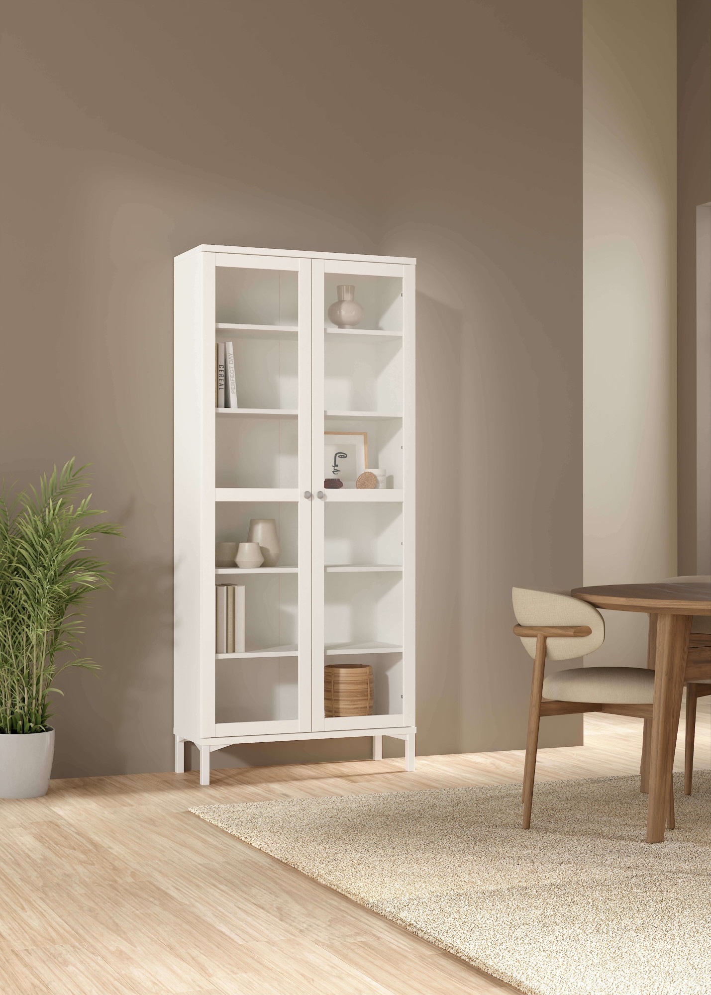 INOSIGN Vitrine "Roma Vitrinenschrank, Standvitrine, Glasvitrine, Stauraum, günstig online kaufen