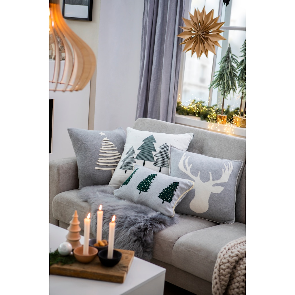 TOM TAILOR HOME Dekokissen »Christmas Tree«