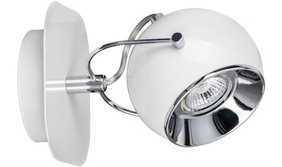 SPOT Light Wandleuchte »BALL«, 1 flammig-flammig, LED-Leuchtmittel inkl.,  Retro-Optik, flexibel verstellbar, schwenkbar | BAUR